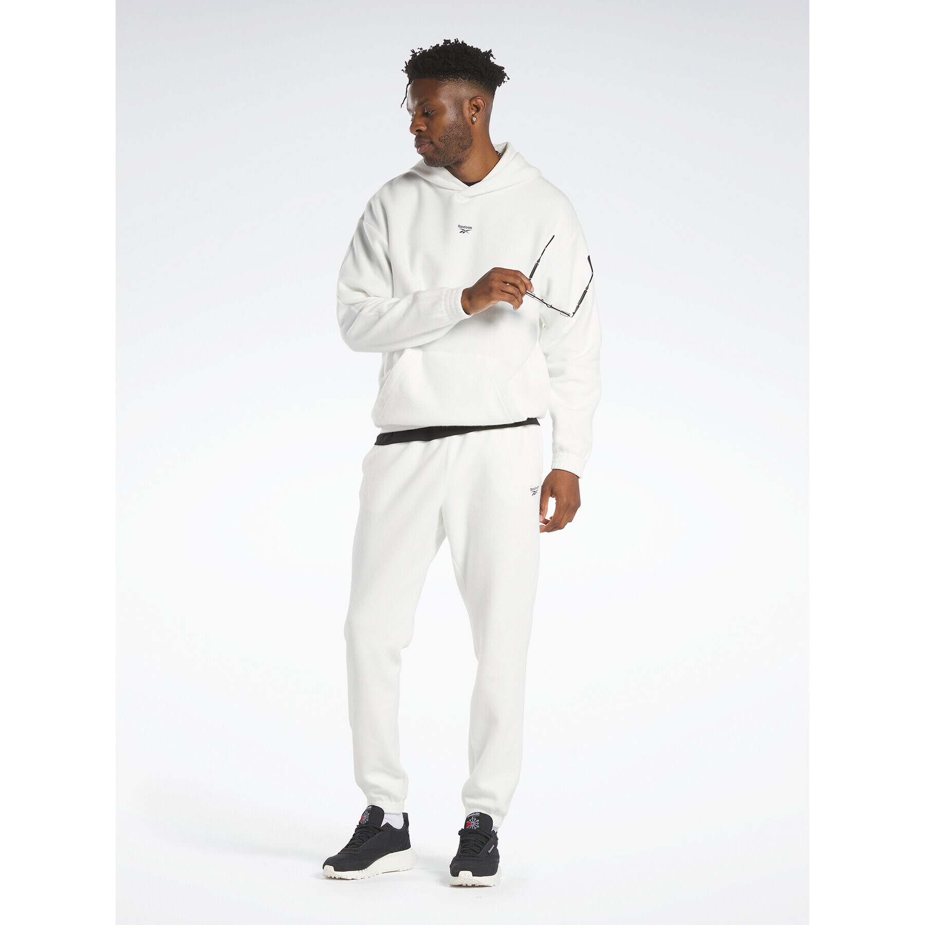 Reebok Mikina Classics Wardrobe Essentials Hoodie H66175 Bílá - Pepit.cz