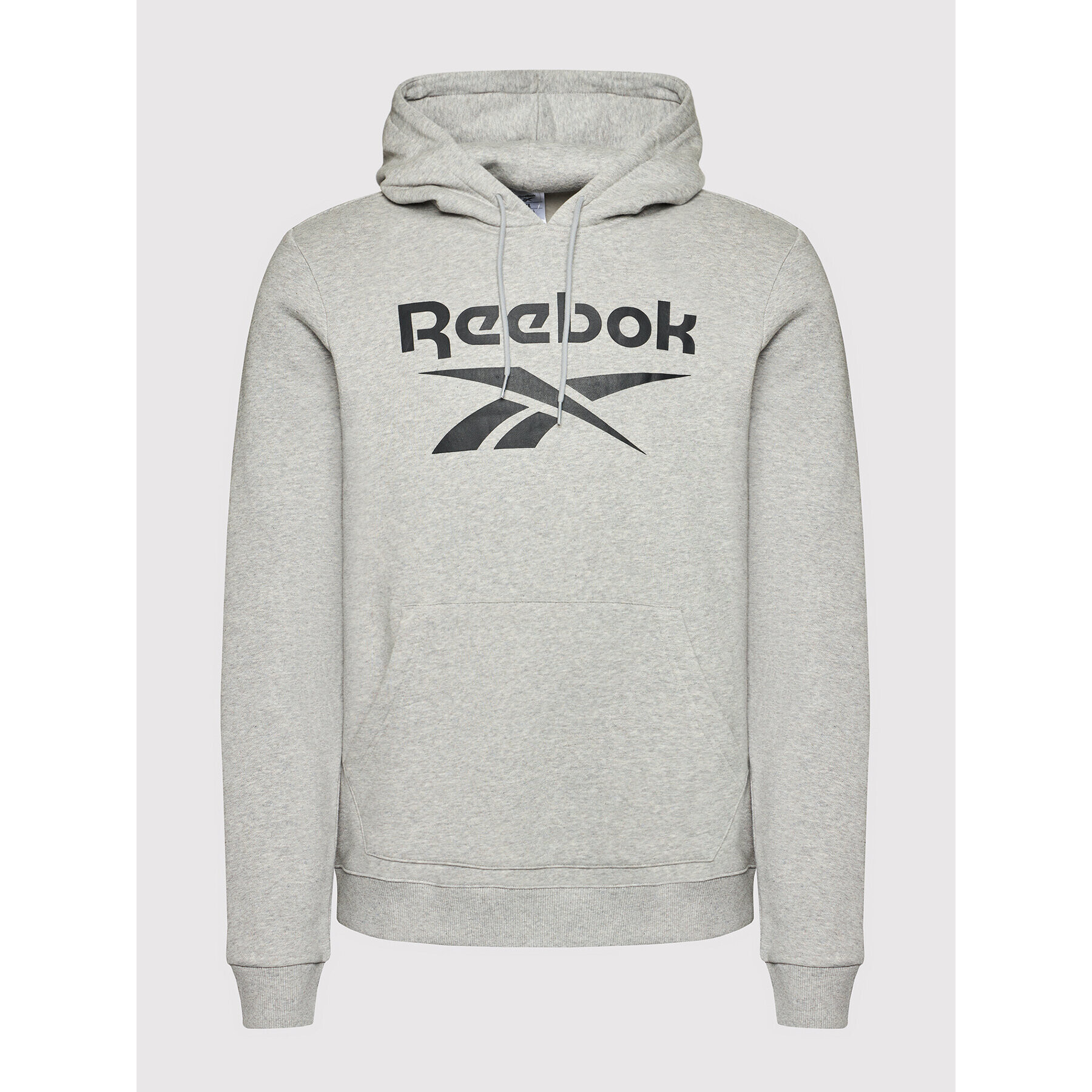 Reebok Mikina Identity Fleece Hoodie GS1609 Šedá Regular Fit - Pepit.cz