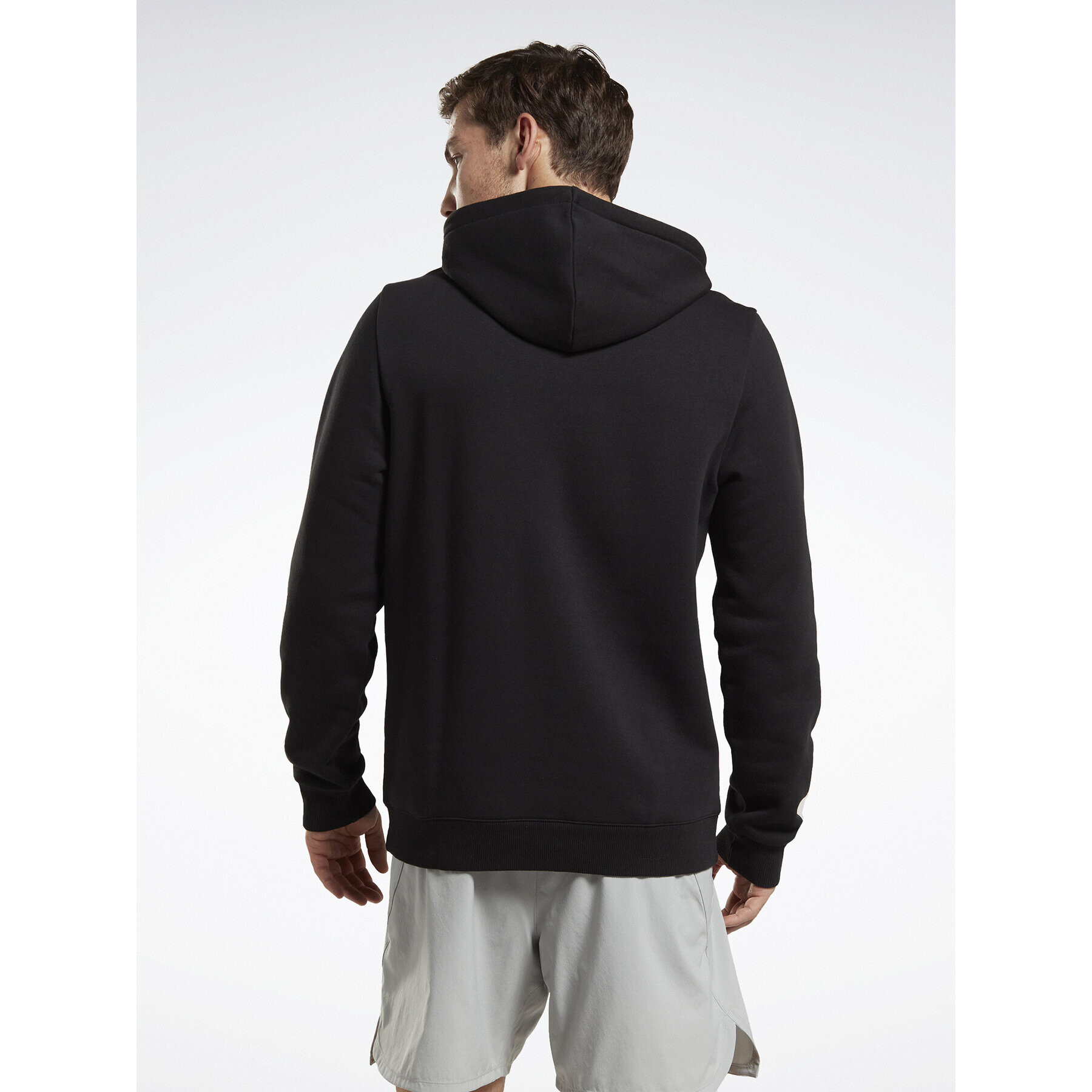 Reebok Mikina Identity Fleece Over-the-Head Hoodie IB2993 Černá - Pepit.cz