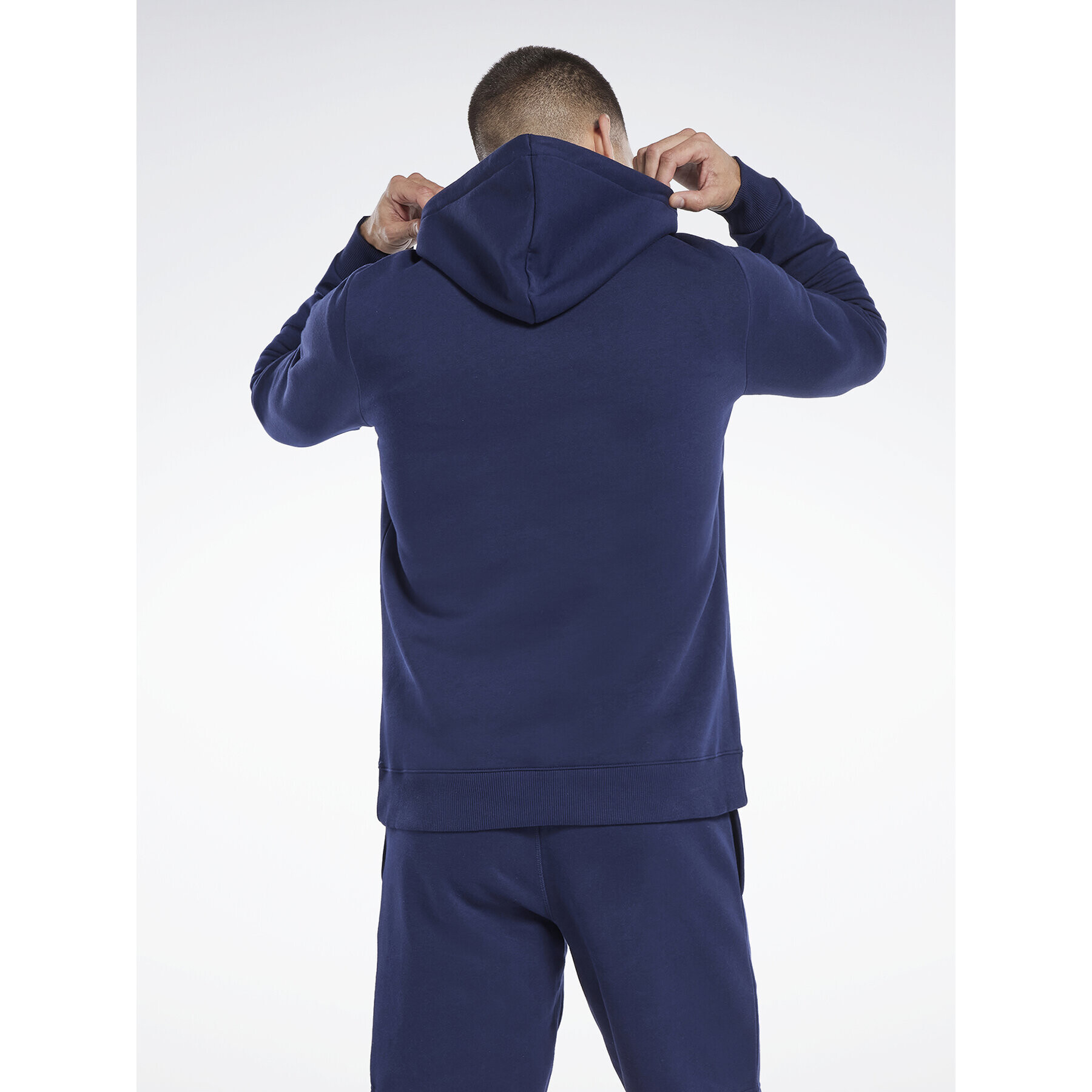 Reebok Mikina Identity Fleece Over-the-Head Hoodie IB2994 Modrá - Pepit.cz