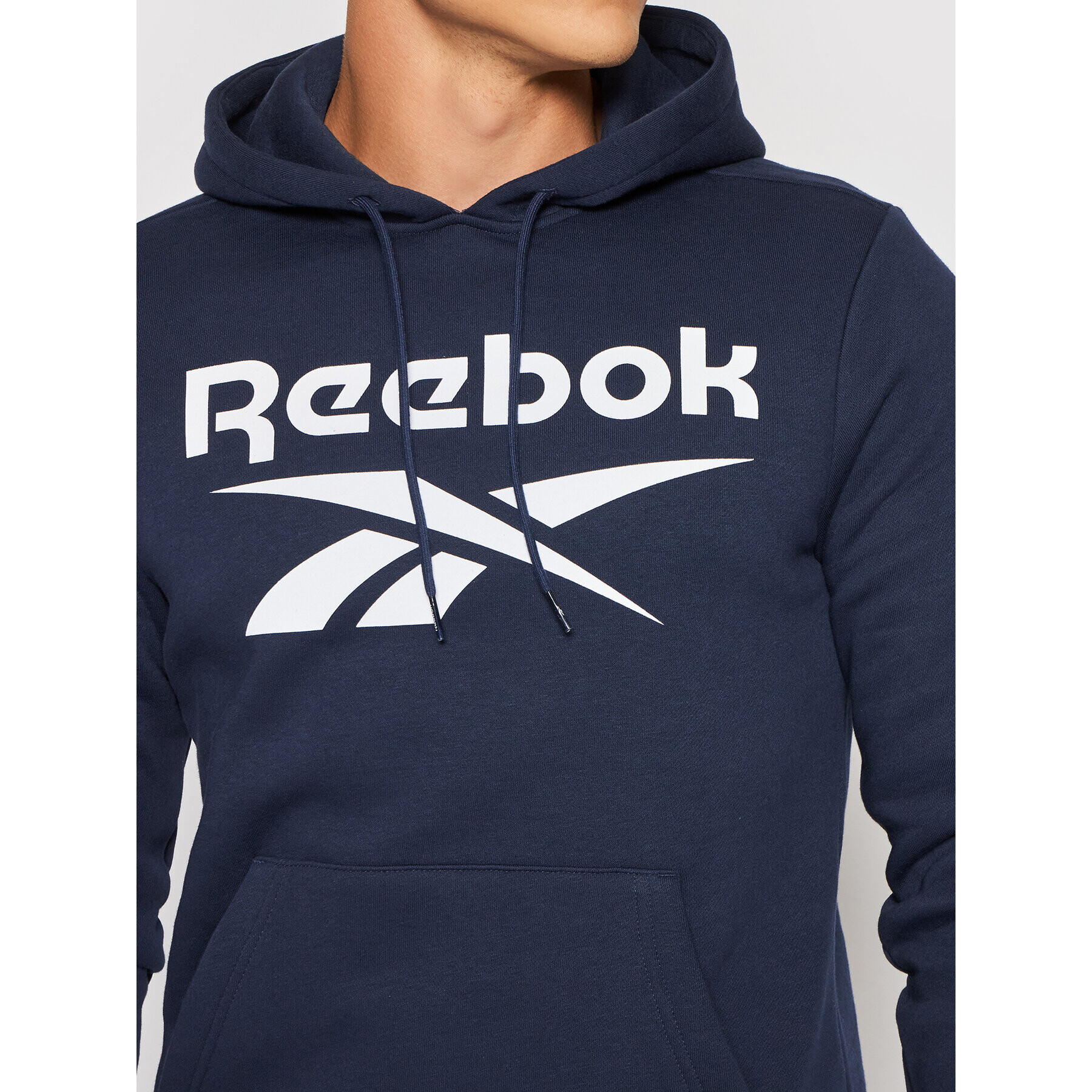 Reebok Mikina Identity GR1660 Tmavomodrá Regular Fit - Pepit.cz