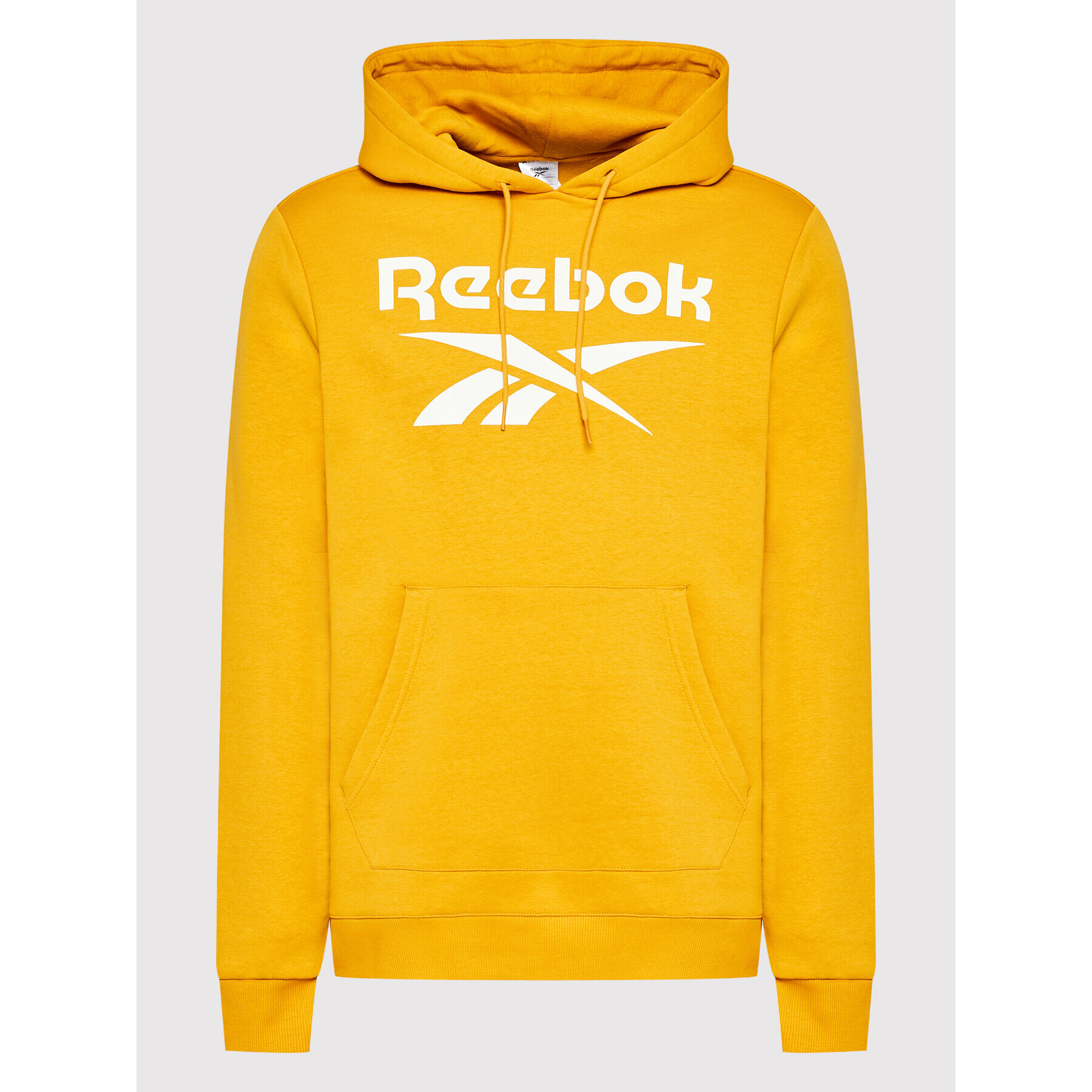 Reebok Mikina Identity HJ9971 Žlutá Regular Fit - Pepit.cz