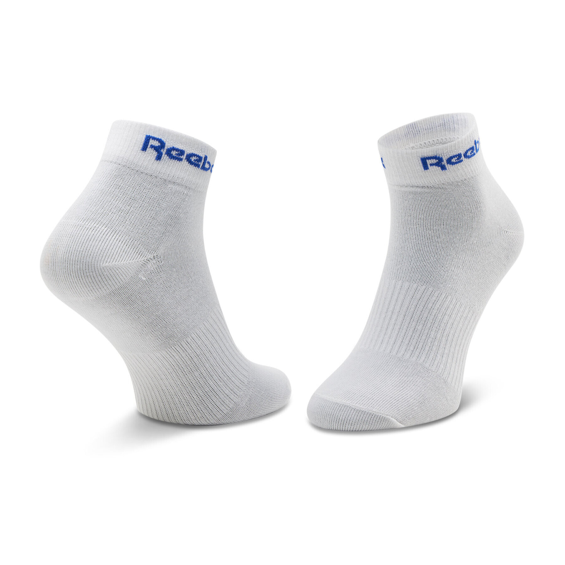 Reebok Sada 3 párů dámských nízkých ponožek Act Core Ankle Sock 3P GN7777 Bílá - Pepit.cz