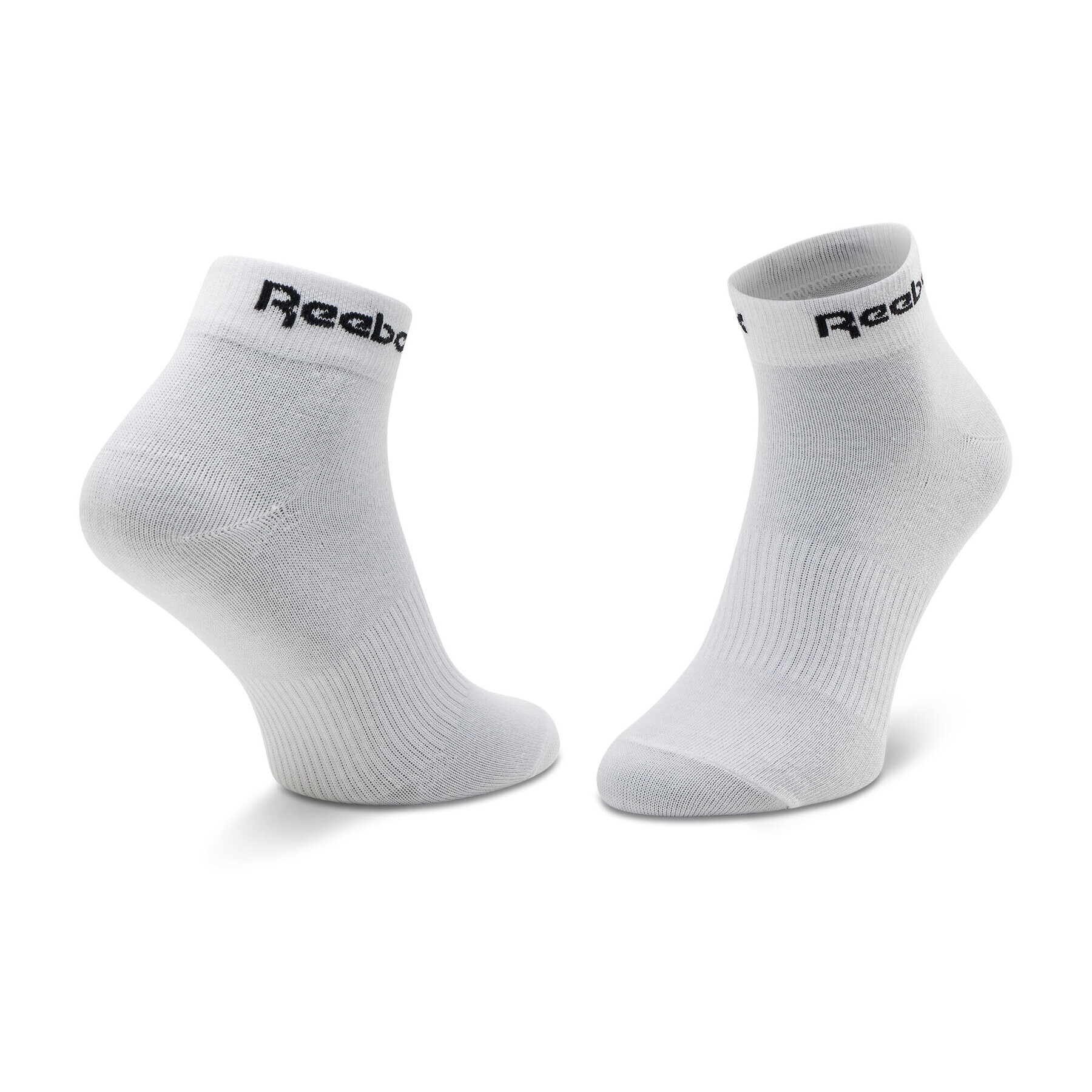 Reebok Sada 3 párů dámských nízkých ponožek Act Core Ankle Sock 3P GN7777 Bílá - Pepit.cz