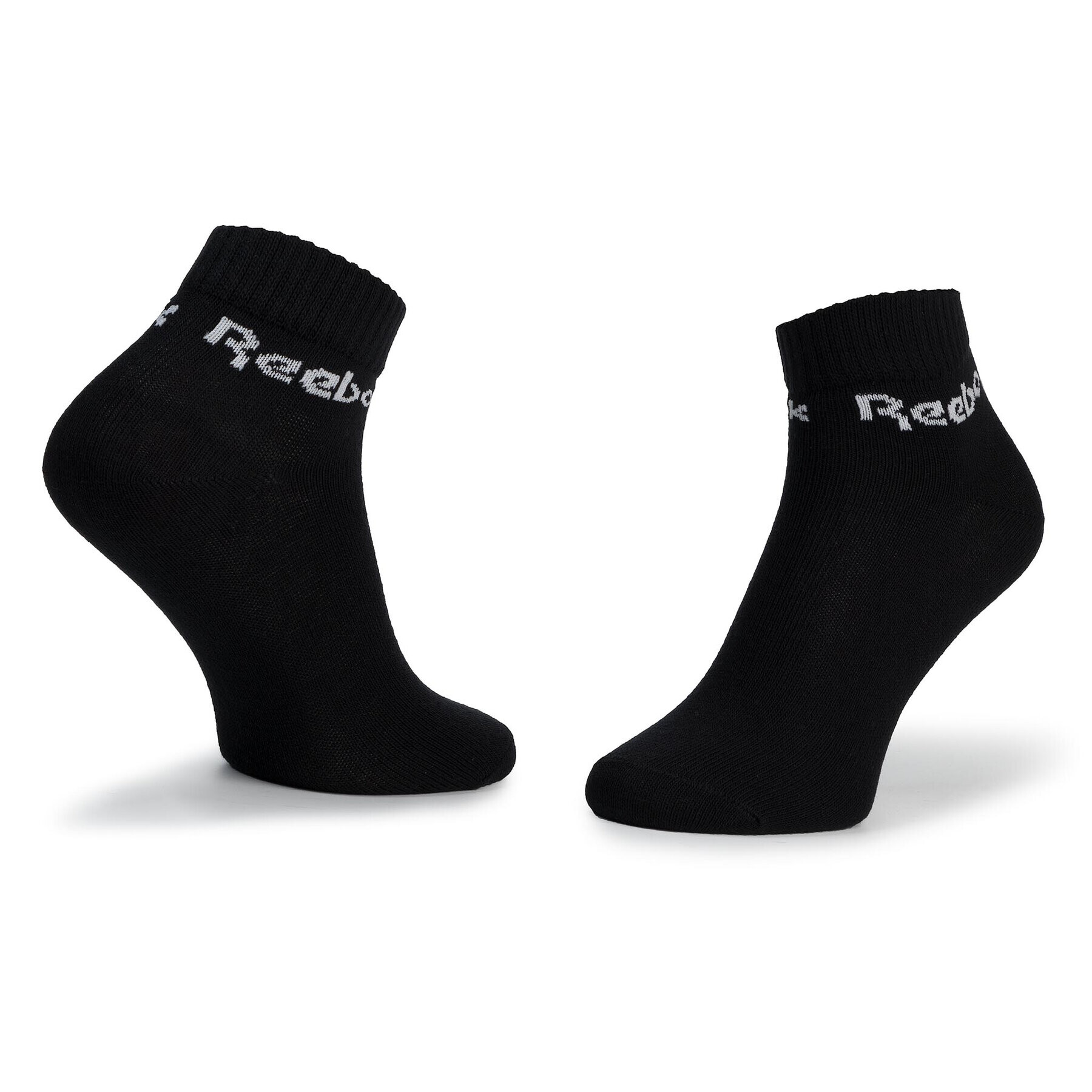 Reebok Sada 3 párů nízkých ponožek unisex Act Core Ankle Sock 3p FL5226 Černá - Pepit.cz