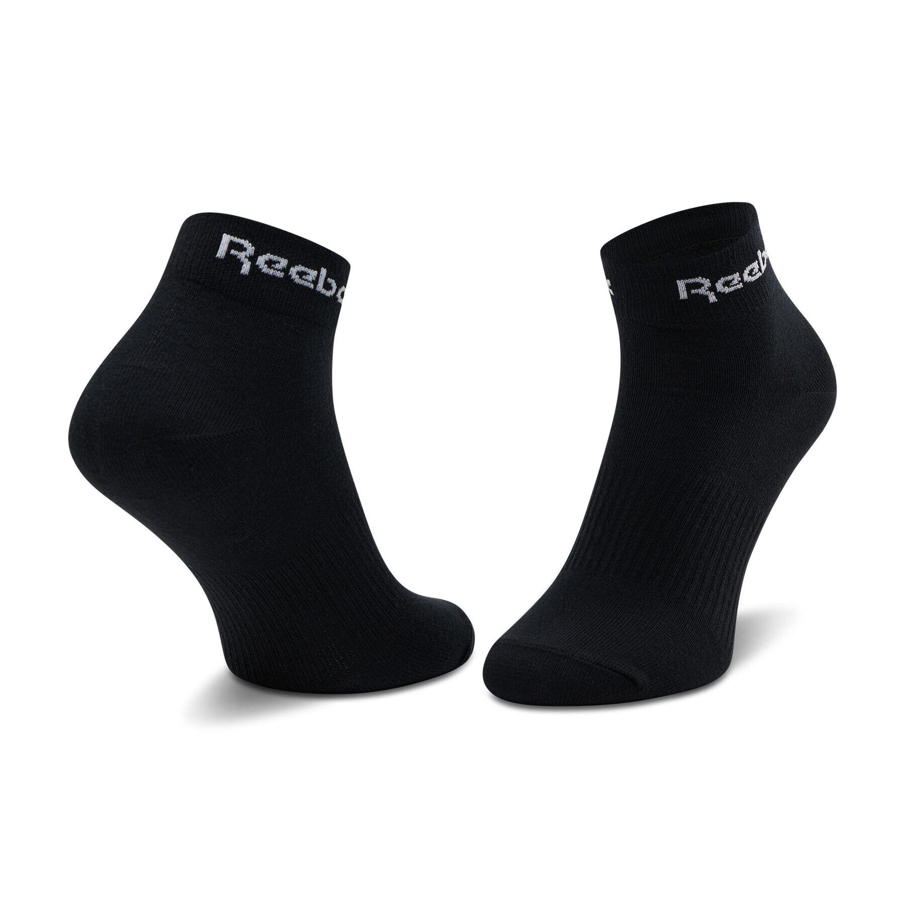 Reebok Sada 3 párů nízkých ponožek unisex Act Core Ankle Sock 3P GH8166 Černá - Pepit.cz