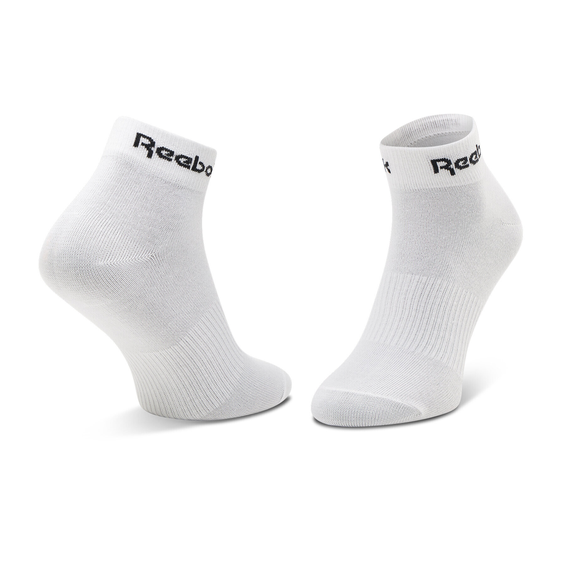 Reebok Sada 3 párů nízkých ponožek unisex Act Core Ankle Sock 3P GH8168 Bílá - Pepit.cz