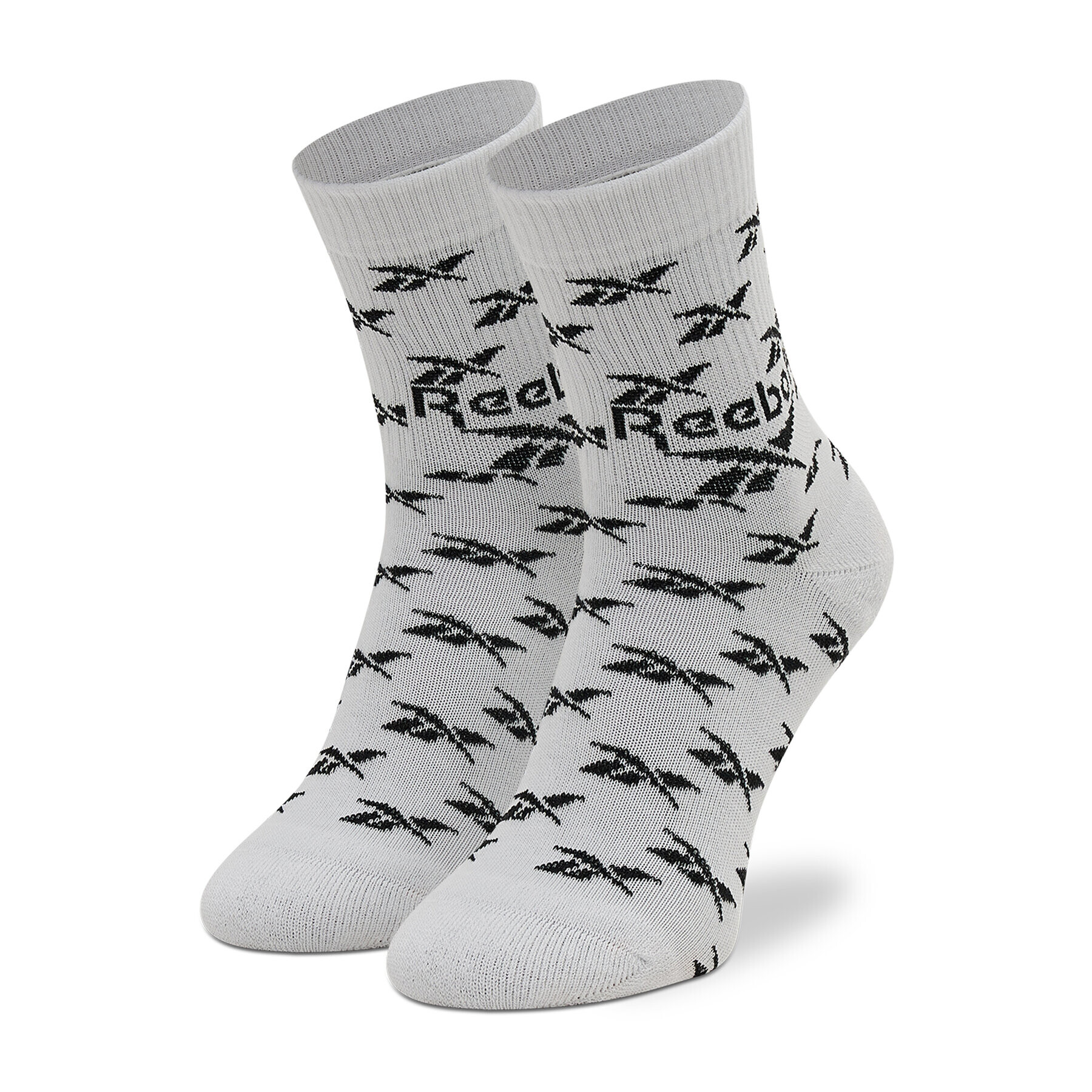 Reebok Sada 3 párů vysokých ponožek unisex Cl Fo Crew Sock 3P GG6682 Bílá - Pepit.cz