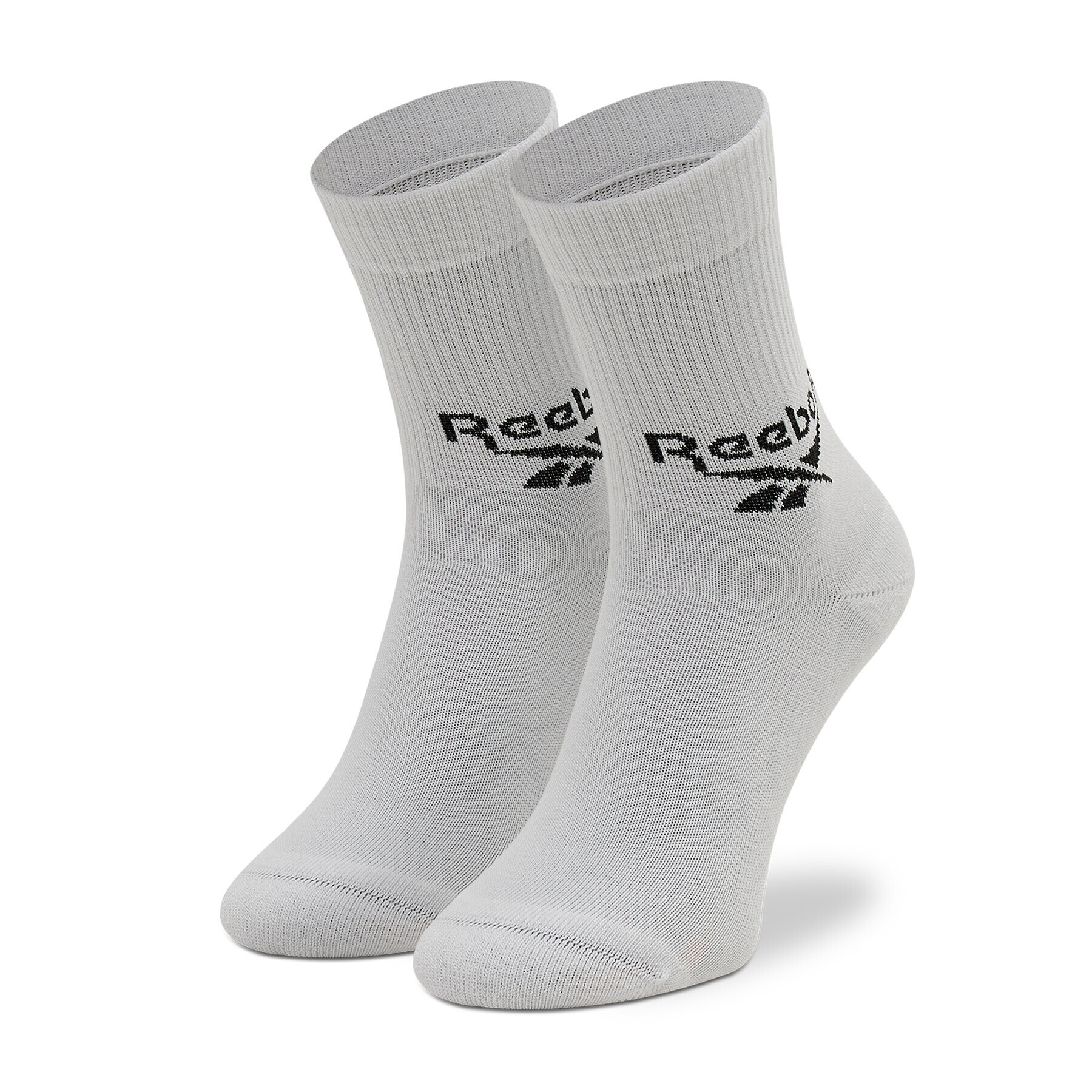 Reebok Sada 3 párů vysokých ponožek unisex Cl Fo Crew Sock 3P GG6682 Bílá - Pepit.cz