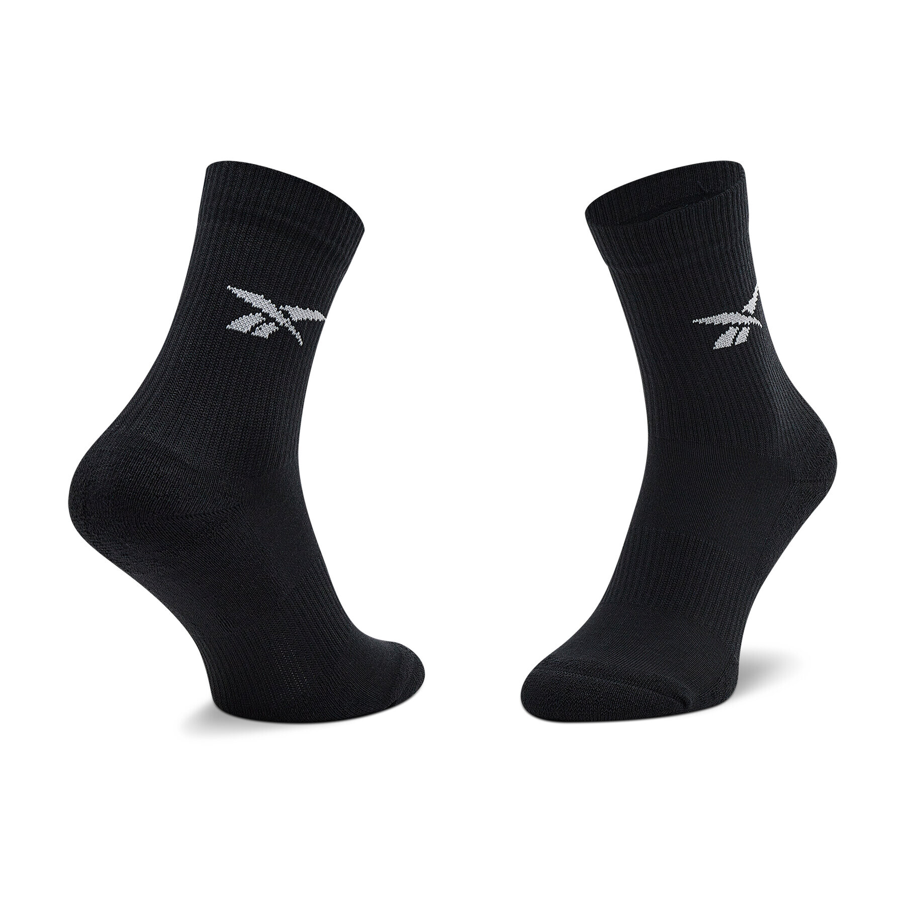 Reebok Sada 3 párů vysokých ponožek unisex Cl Fo Crew Sock 3P HF5484 Černá - Pepit.cz