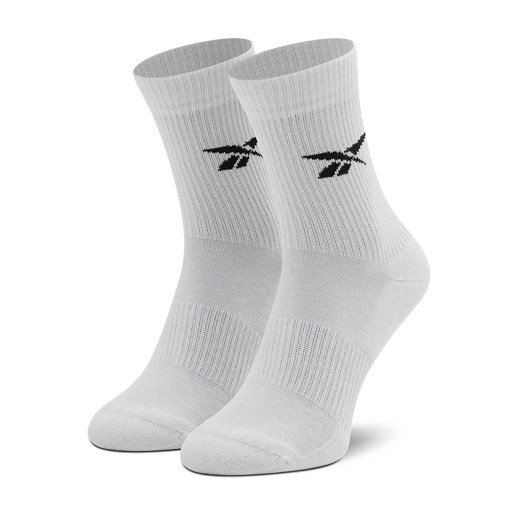 Reebok Sada 3 párů vysokých ponožek unisex Cl Fo Crew Sock 3P HF5485 Bílá - Pepit.cz