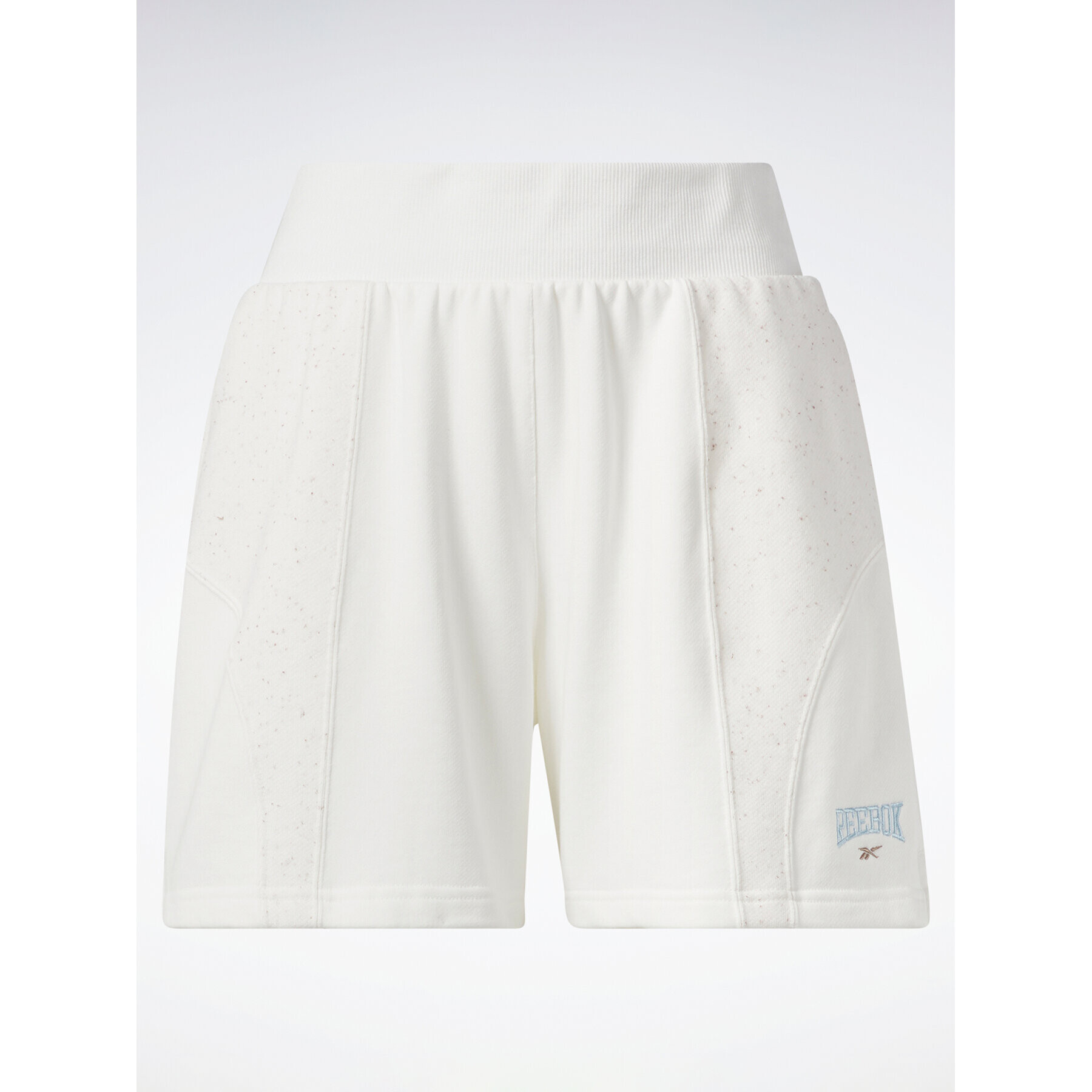 Reebok Sportovní kraťasy Classics Varsity High-Rise Rib Shorts HT7841 Bílá - Pepit.cz