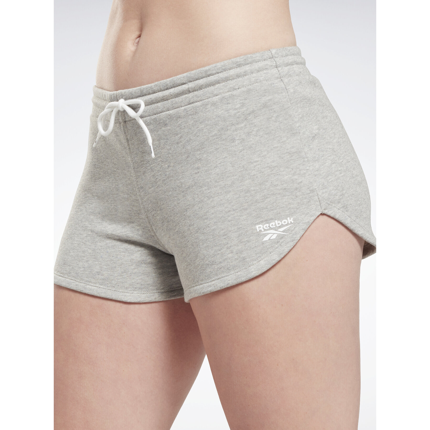 Reebok Sportovní kraťasy Identity French Terry Shorts H54766 Šedá Slim Fit - Pepit.cz