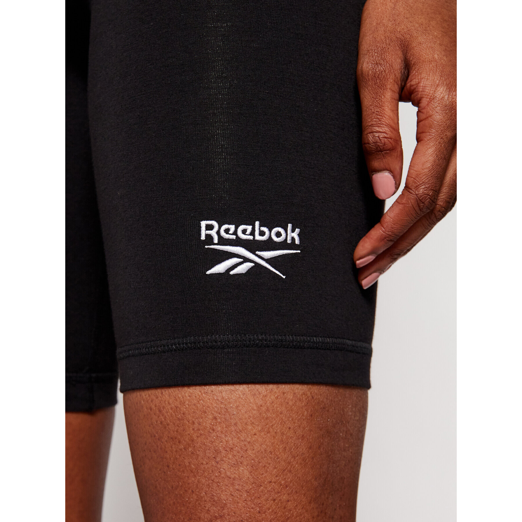 Reebok Sportovní kraťasy Identity Logo GL4694 Černá Slim Fit - Pepit.cz