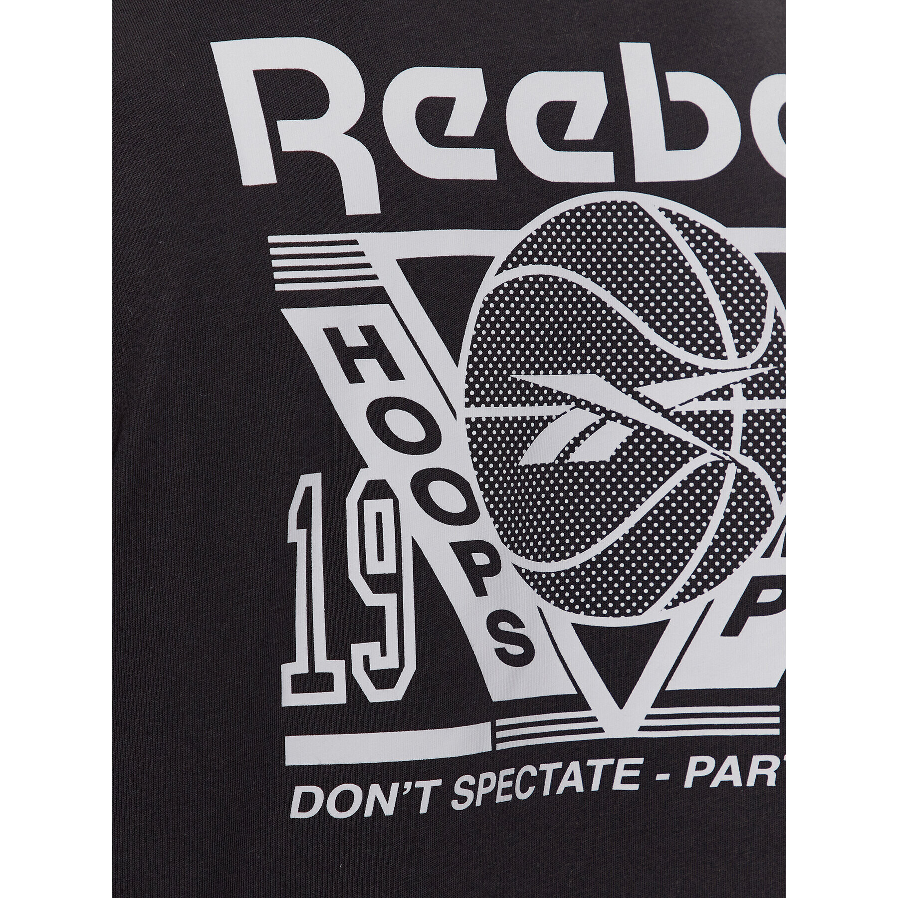 Reebok T-Shirt Basketball IB2123 Černá Regular Fit - Pepit.cz