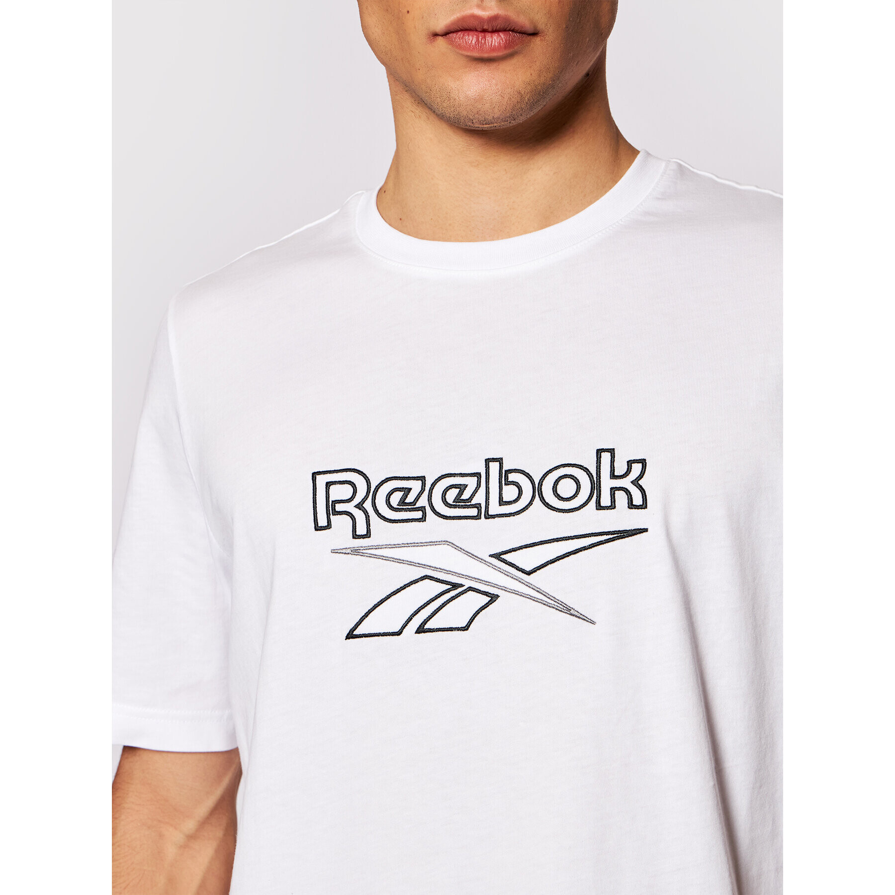 Reebok T-Shirt Classics Vector GU3875 Bílá Oversize - Pepit.cz