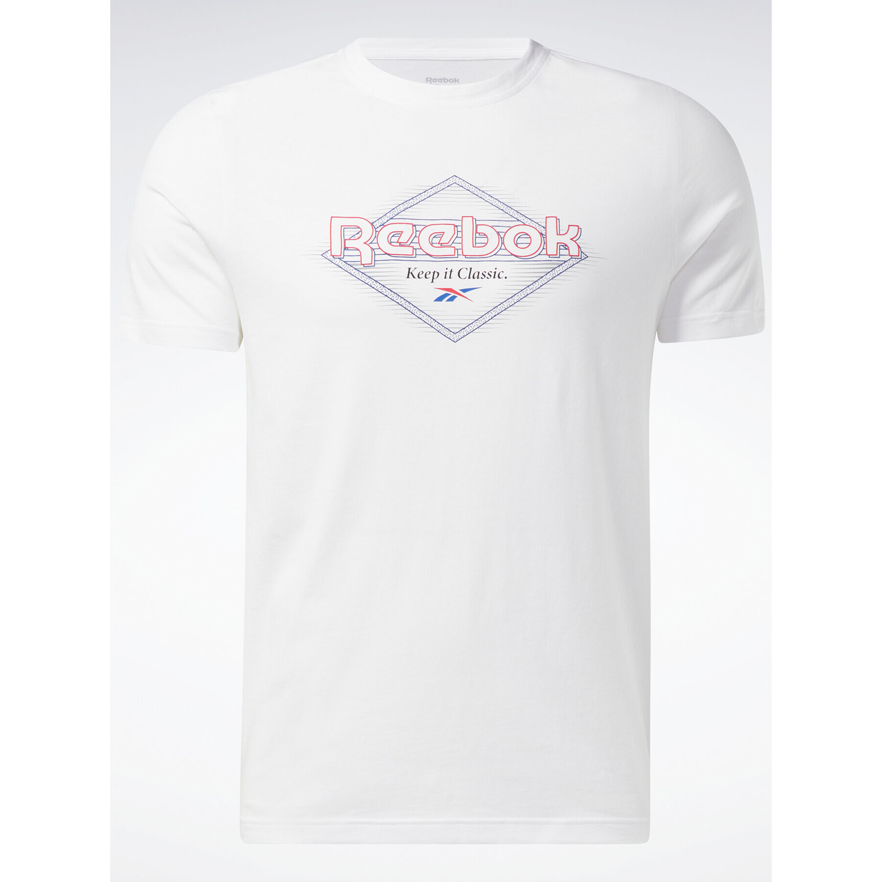 Reebok T-Shirt Graphic Series T-Shirt HM6251 Bílá Regular Fit - Pepit.cz