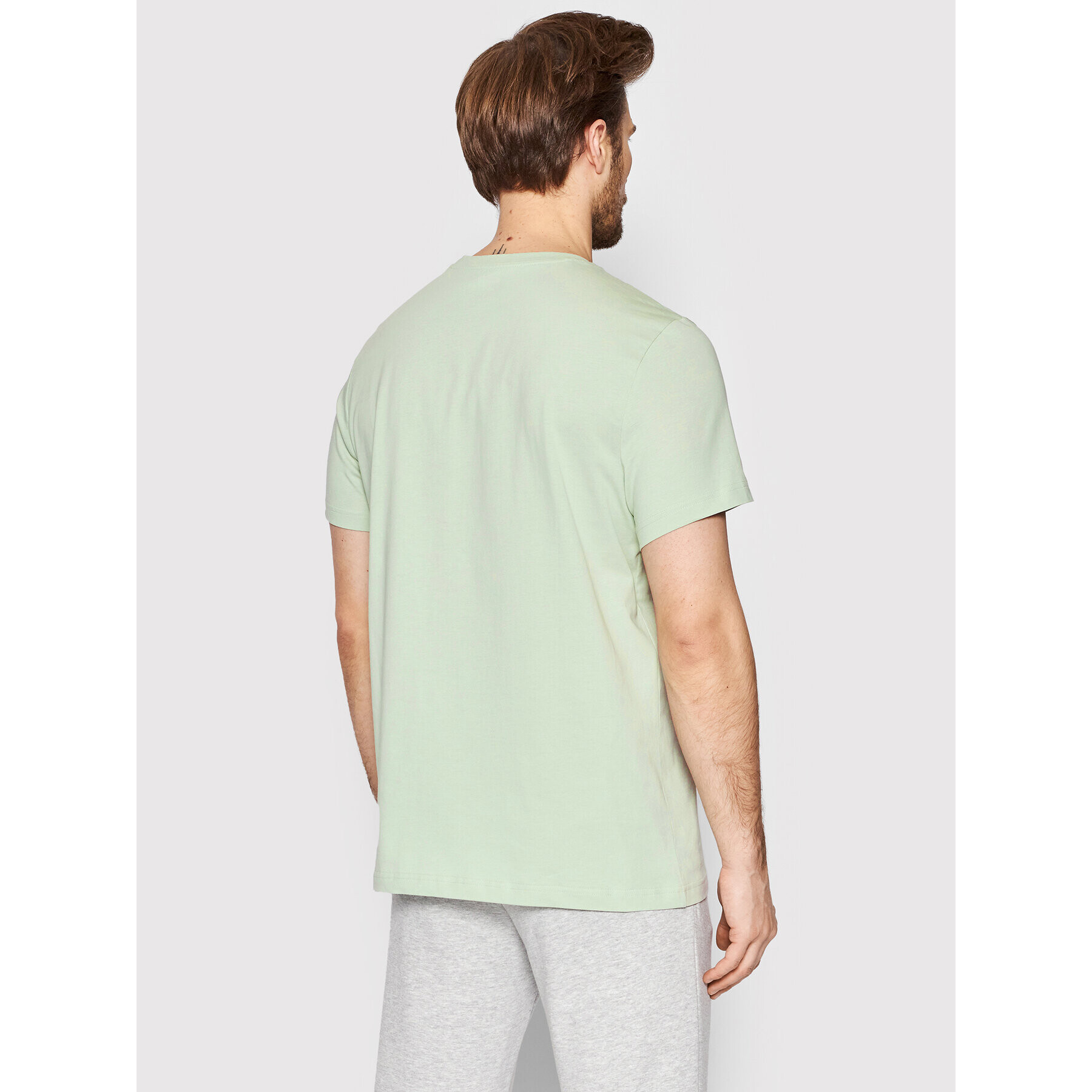 Reebok T-Shirt Identity HB2143 Zelená Regular Fit - Pepit.cz