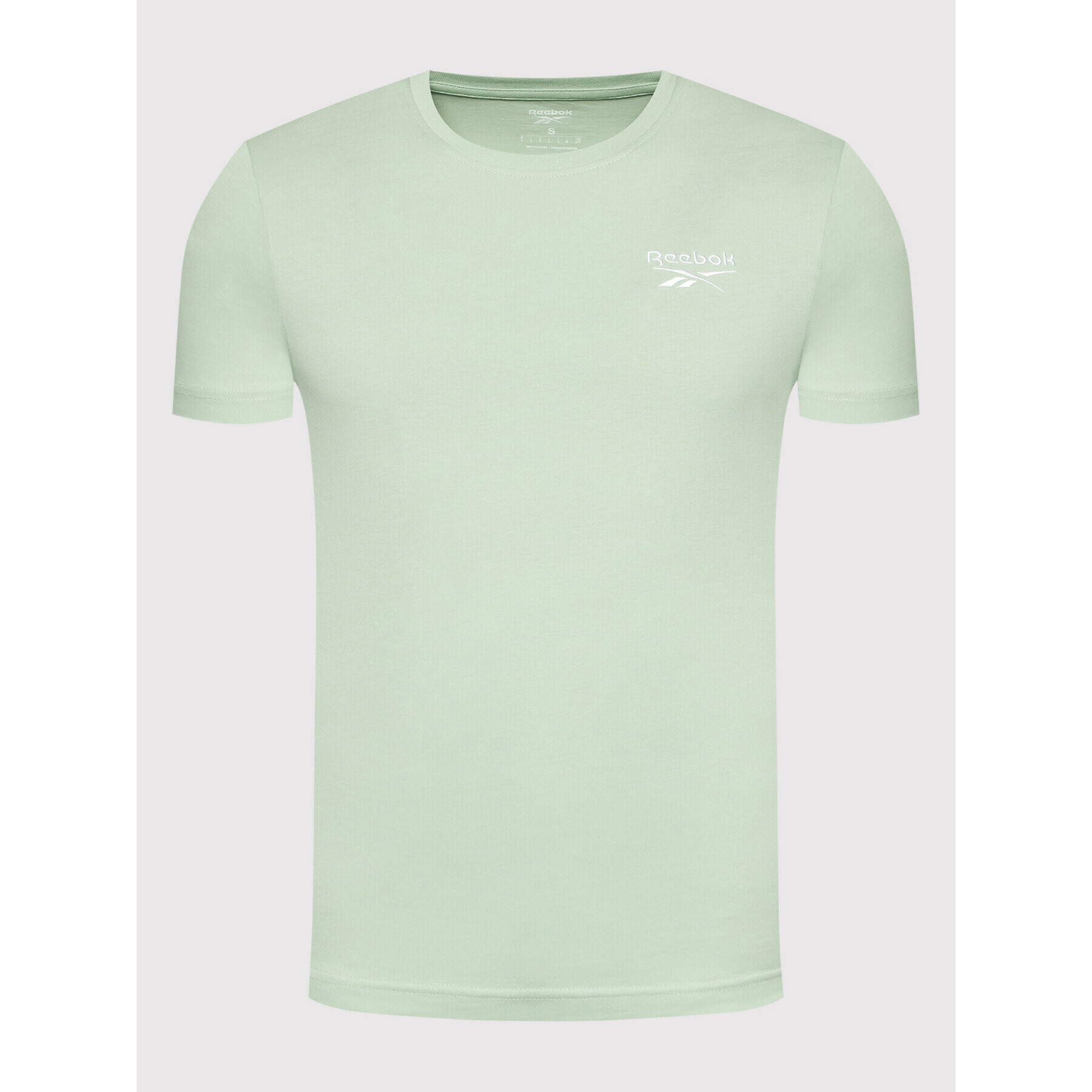 Reebok T-Shirt Identity HB2143 Zelená Regular Fit - Pepit.cz