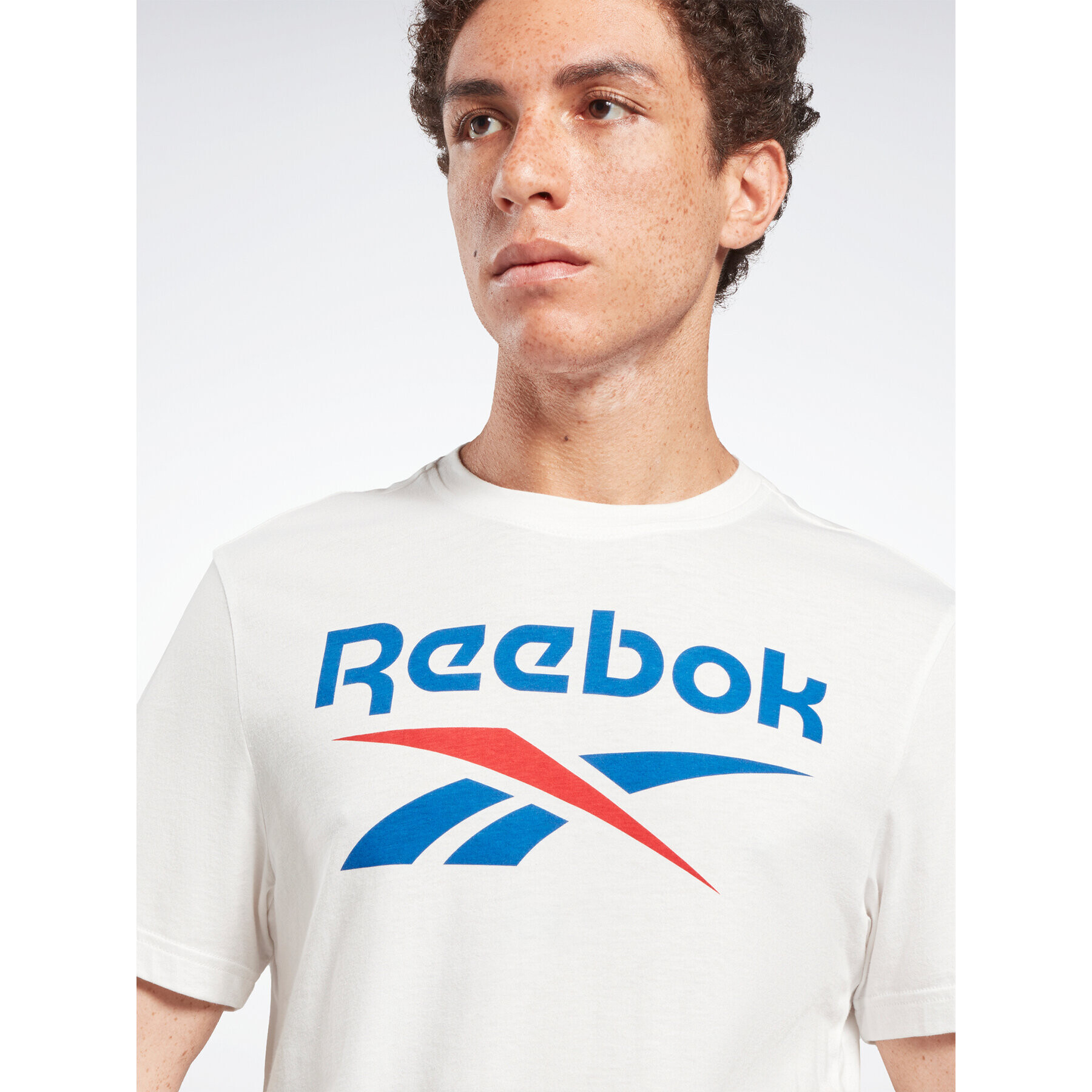 Reebok T-Shirt Identity HS4976 Bílá Slim Fit - Pepit.cz