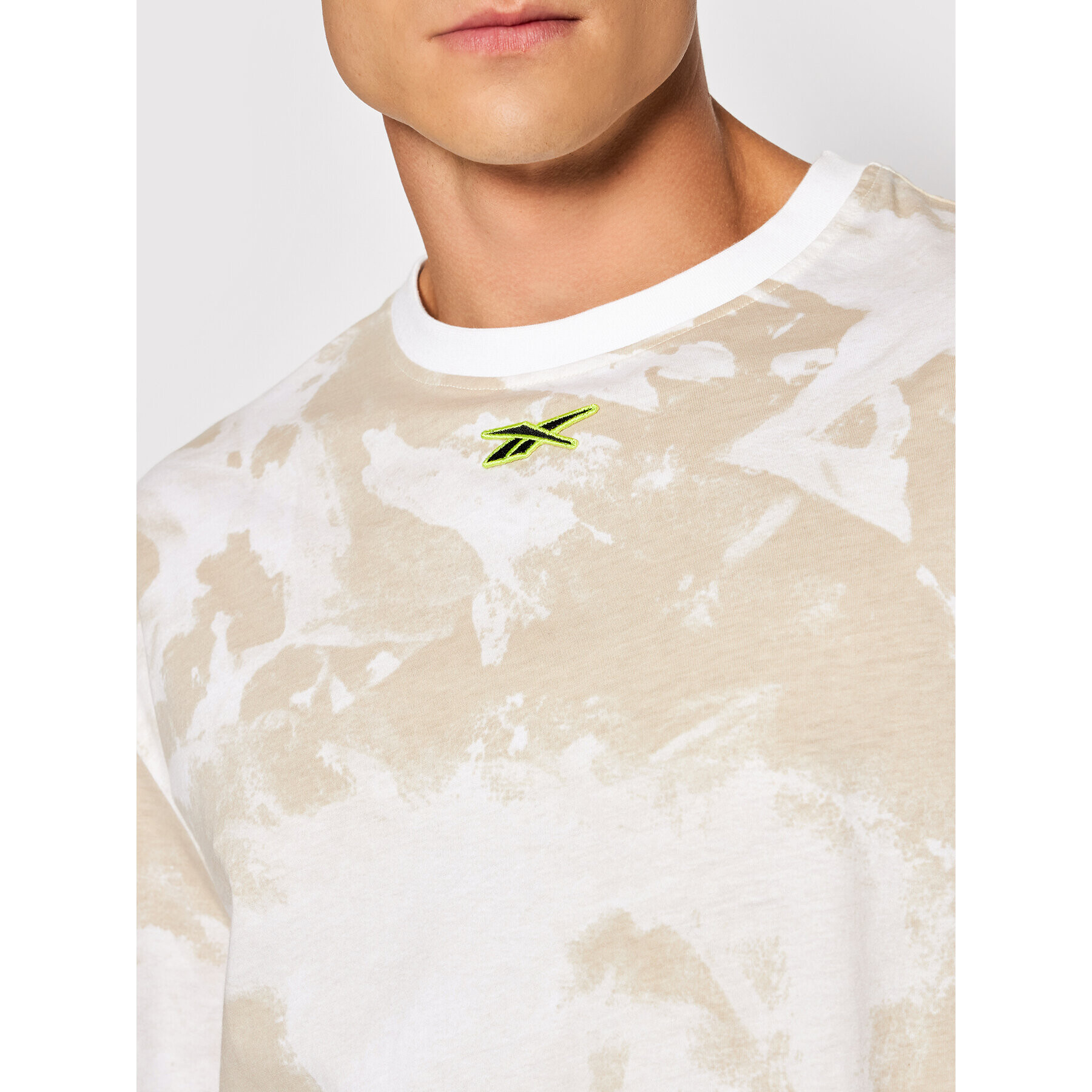 Reebok T-Shirt Myt GS8999 Béžová Oversize - Pepit.cz