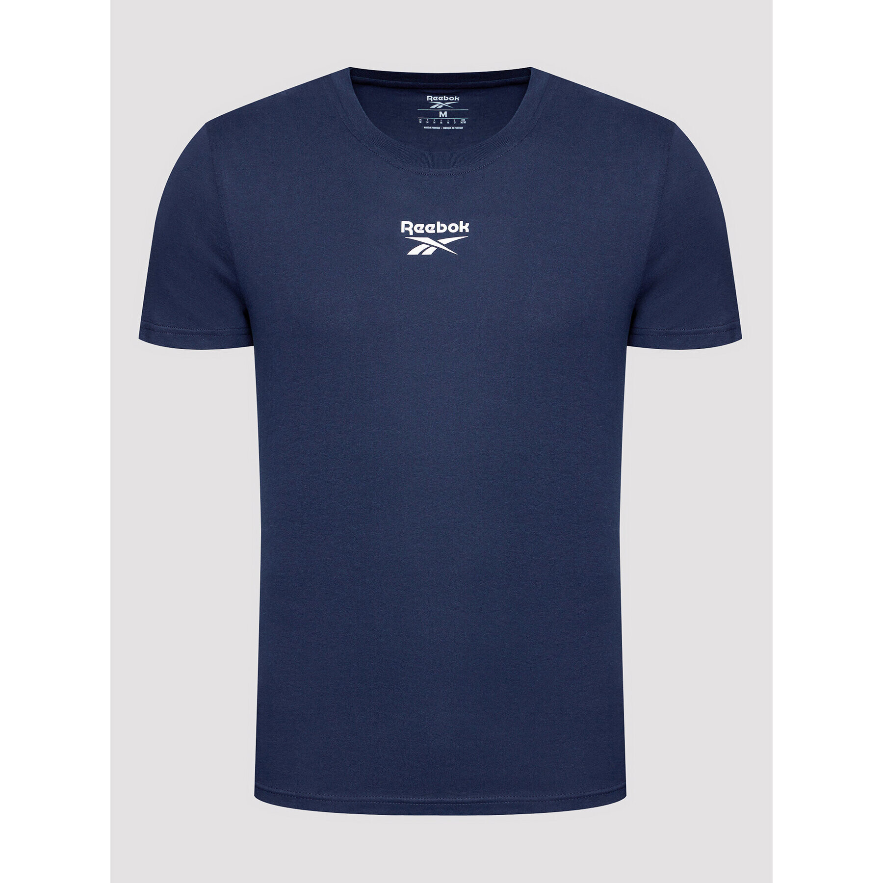 Reebok T-Shirt Training Essentials GU9975 Tmavomodrá Regular Fit - Pepit.cz