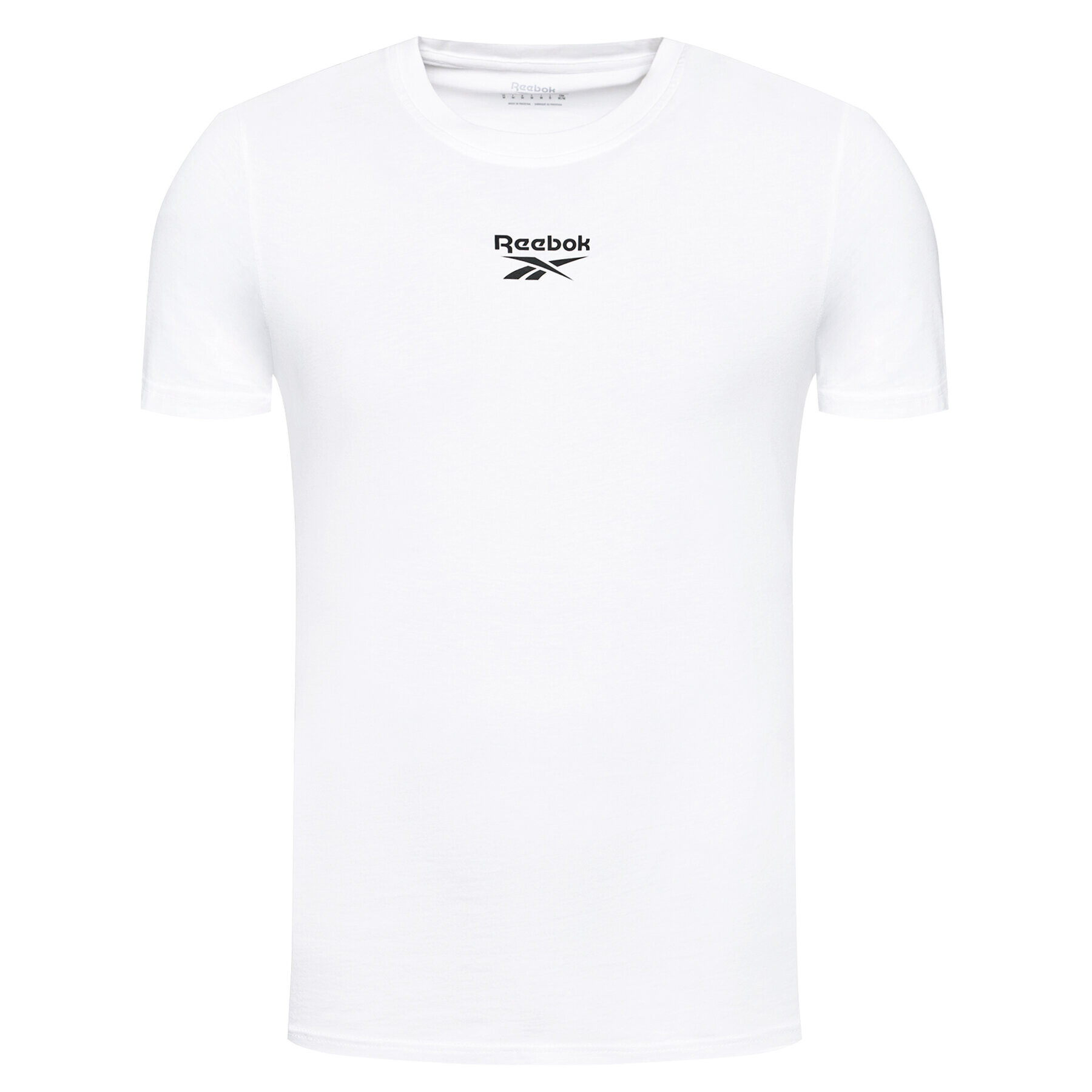 Reebok T-Shirt Training Essentials Tape GQ4206 Bílá Regular Fit - Pepit.cz