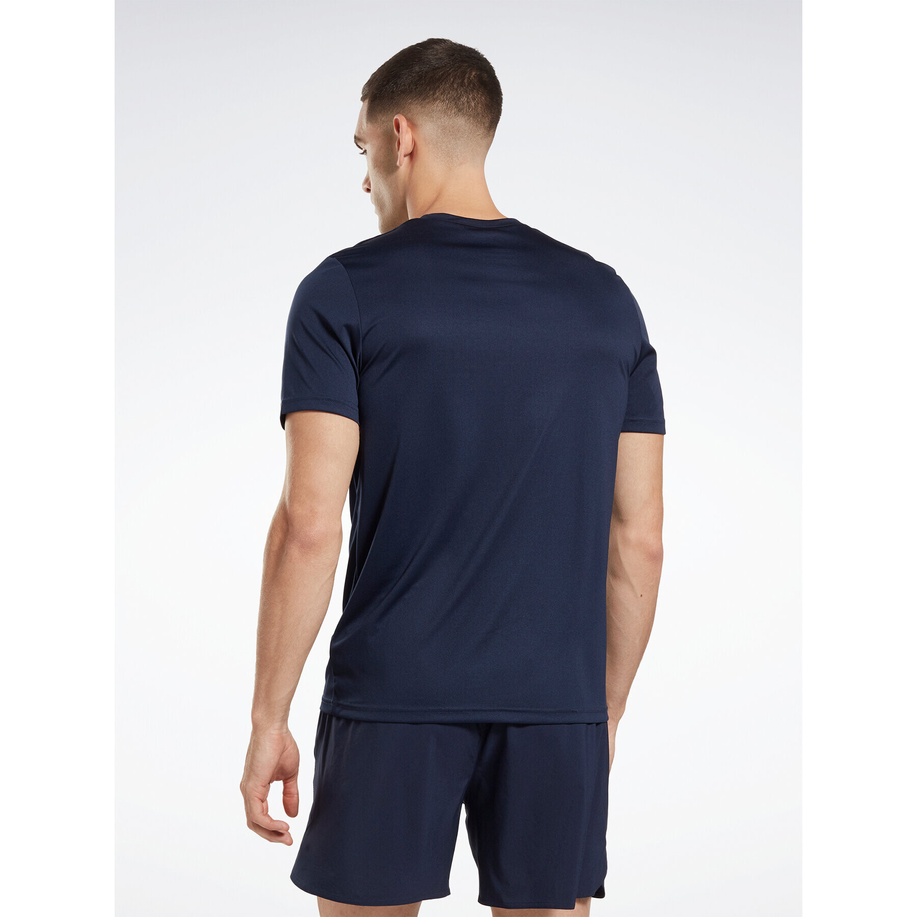 Reebok T-Shirt Training Graphic T-Shirt IC7664 Modrá - Pepit.cz