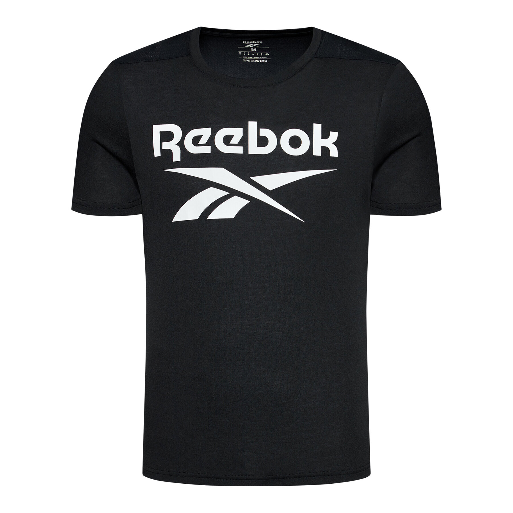 Reebok T-Shirt Workout Ready Supremium Graphic FK6219 Černá Classic Fit - Pepit.cz