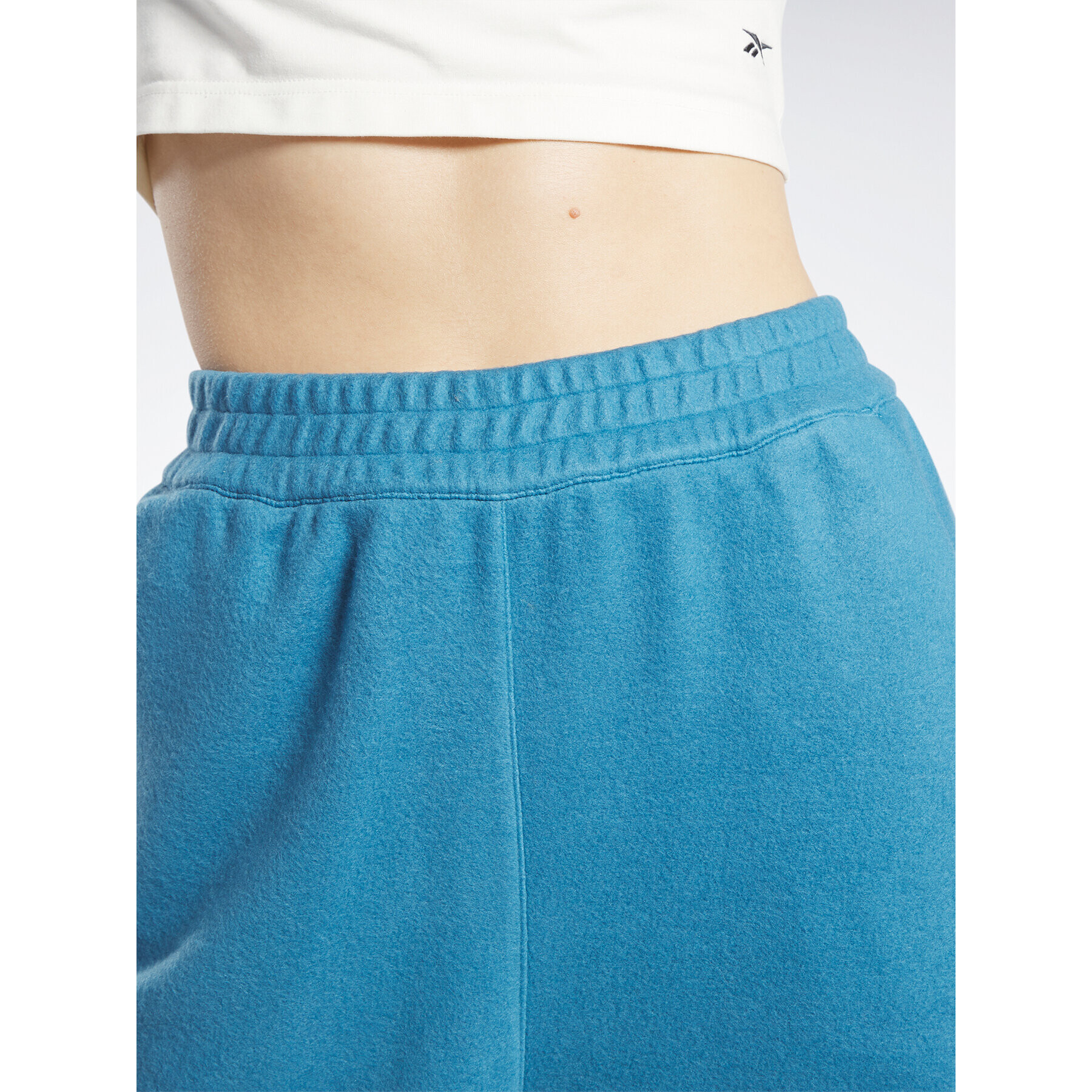 Reebok Teplákové kalhoty Classics Reverse Fleece Wide Leg Joggers HS0385 Modrá - Pepit.cz