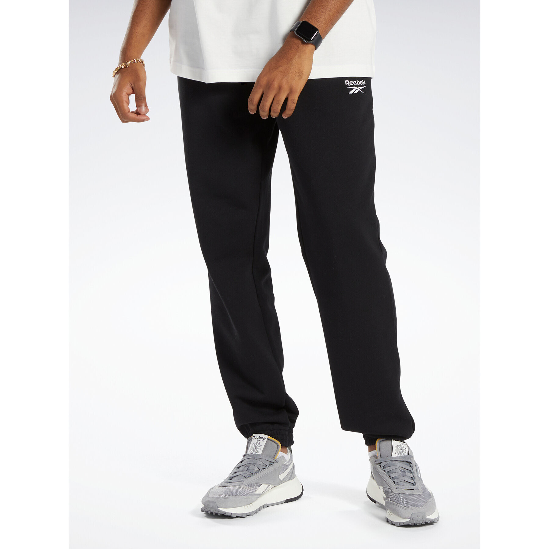 Reebok Teplákové kalhoty Classics Small Vector Joggers HS5788 Černá - Pepit.cz