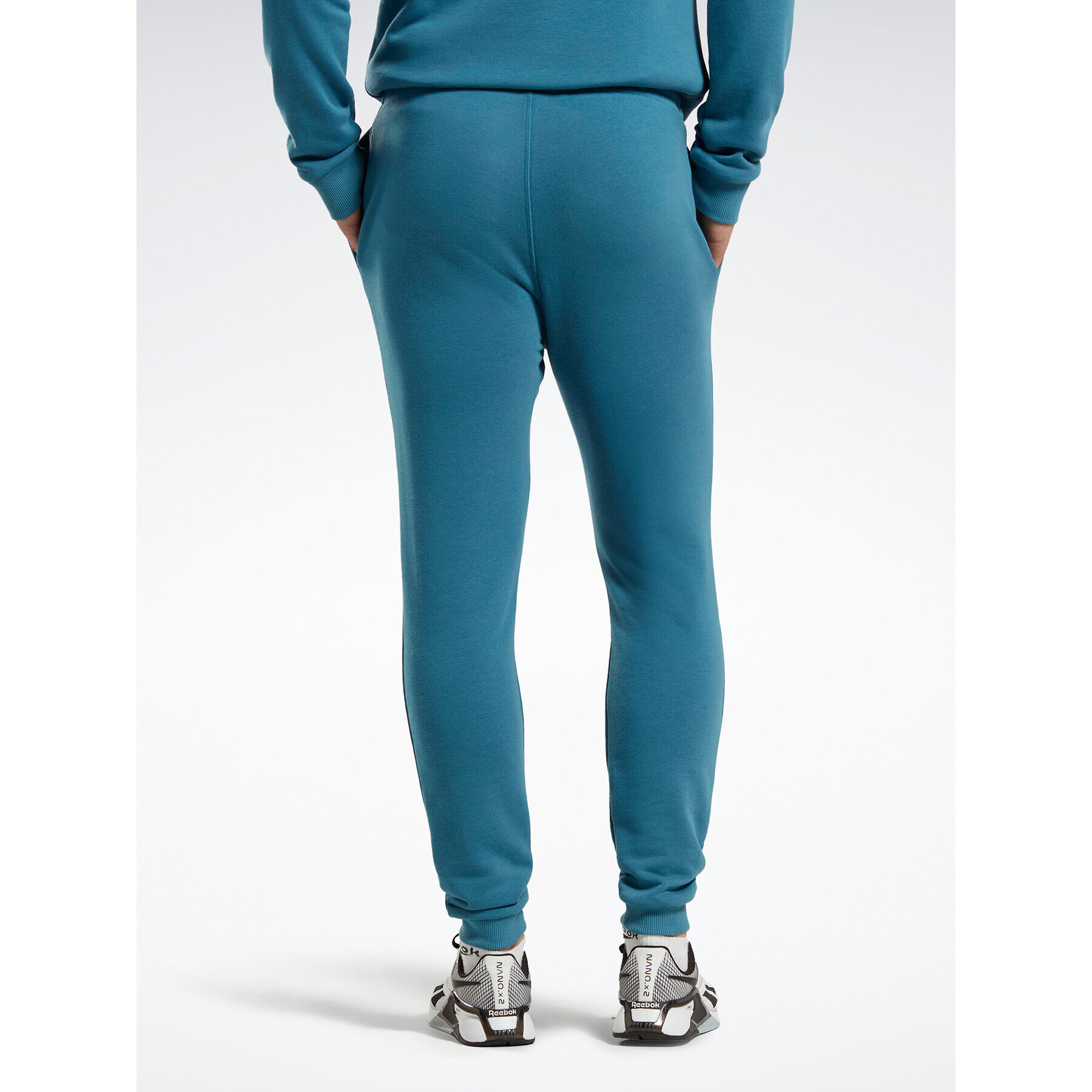 Reebok Teplákové kalhoty Identity French Terry Joggers H49680 Modrá Regular Fit - Pepit.cz