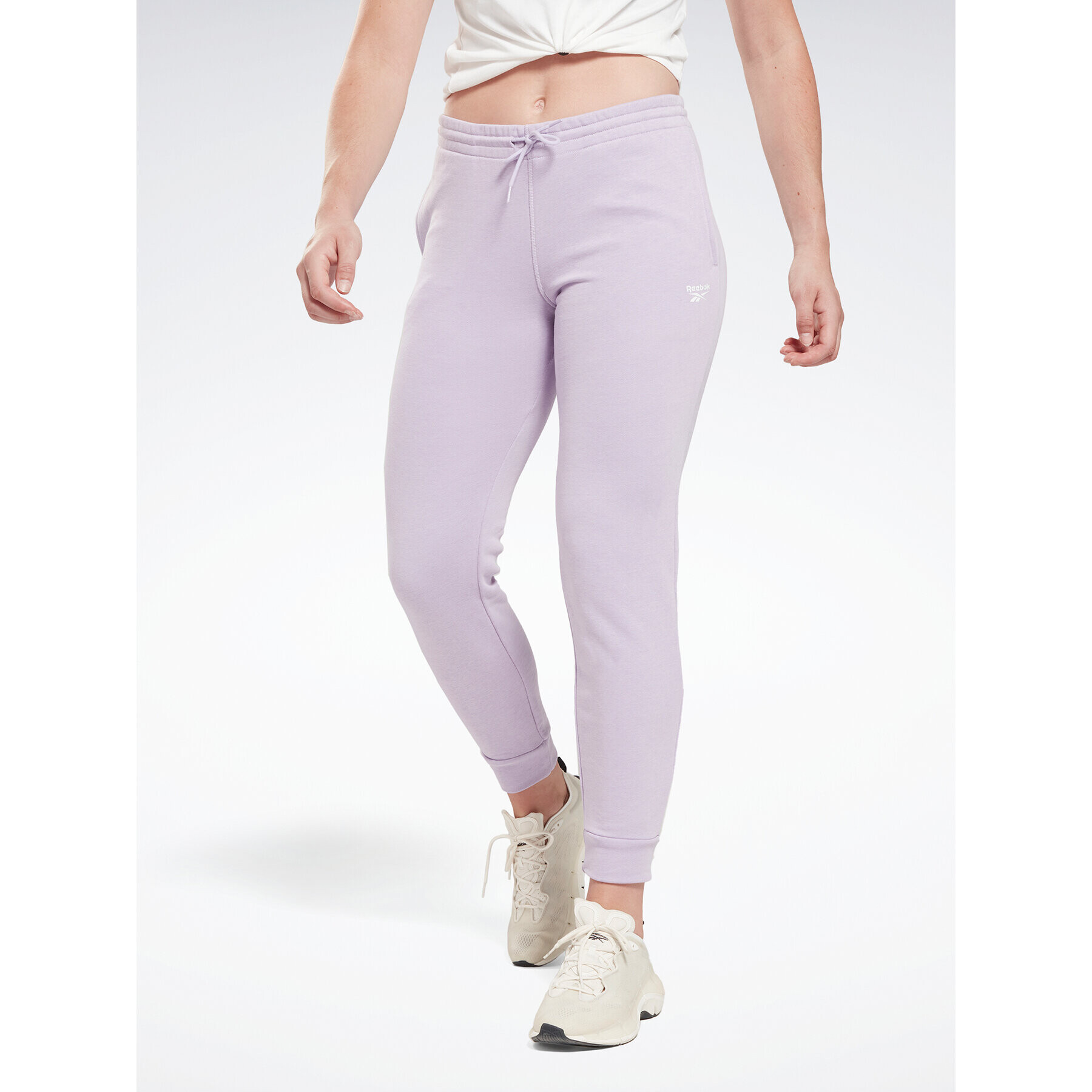 Reebok Teplákové kalhoty Identity French Terry Joggers H54759 Fialová - Pepit.cz