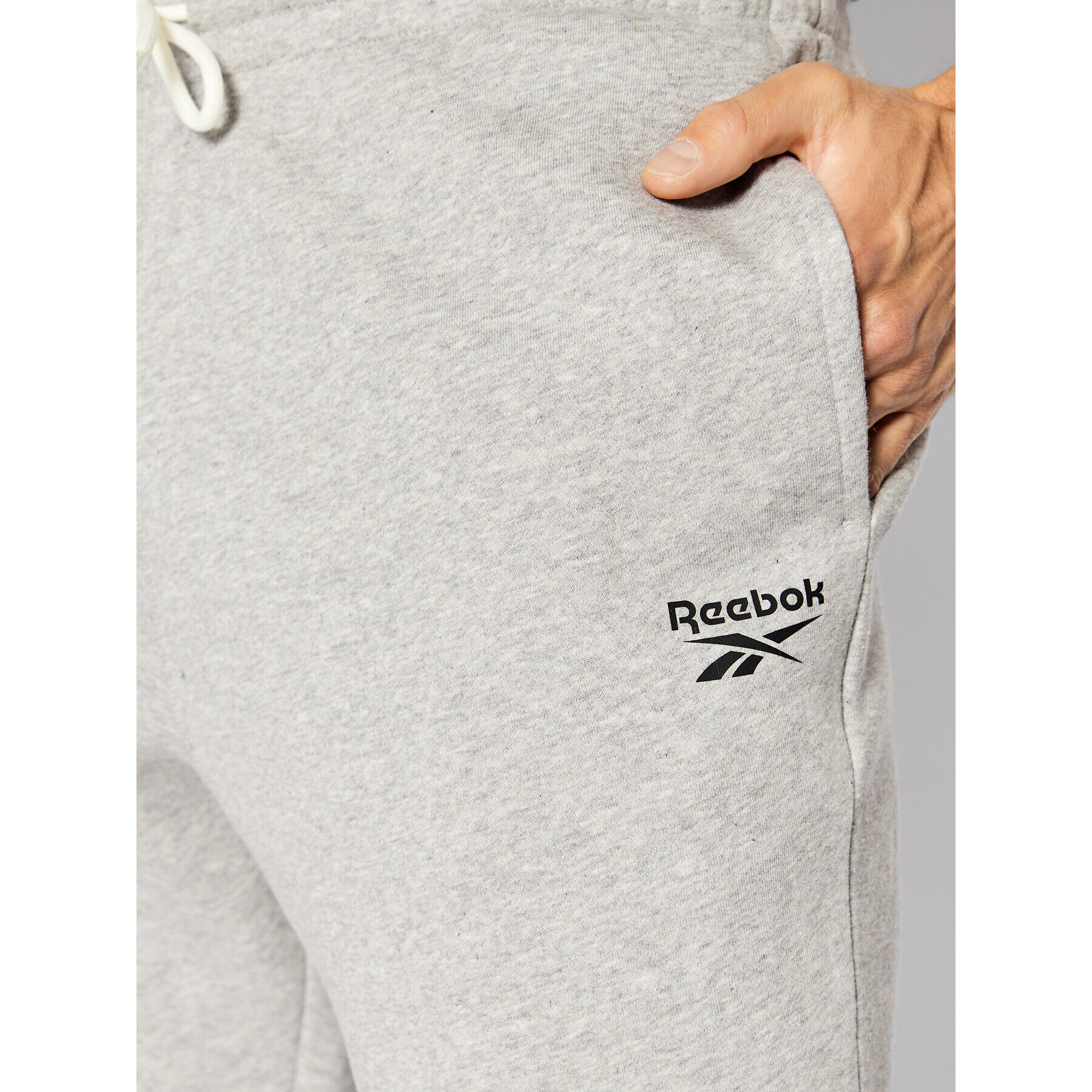 Reebok Teplákové kalhoty Identity HS7118 Šedá Regular Fit - Pepit.cz