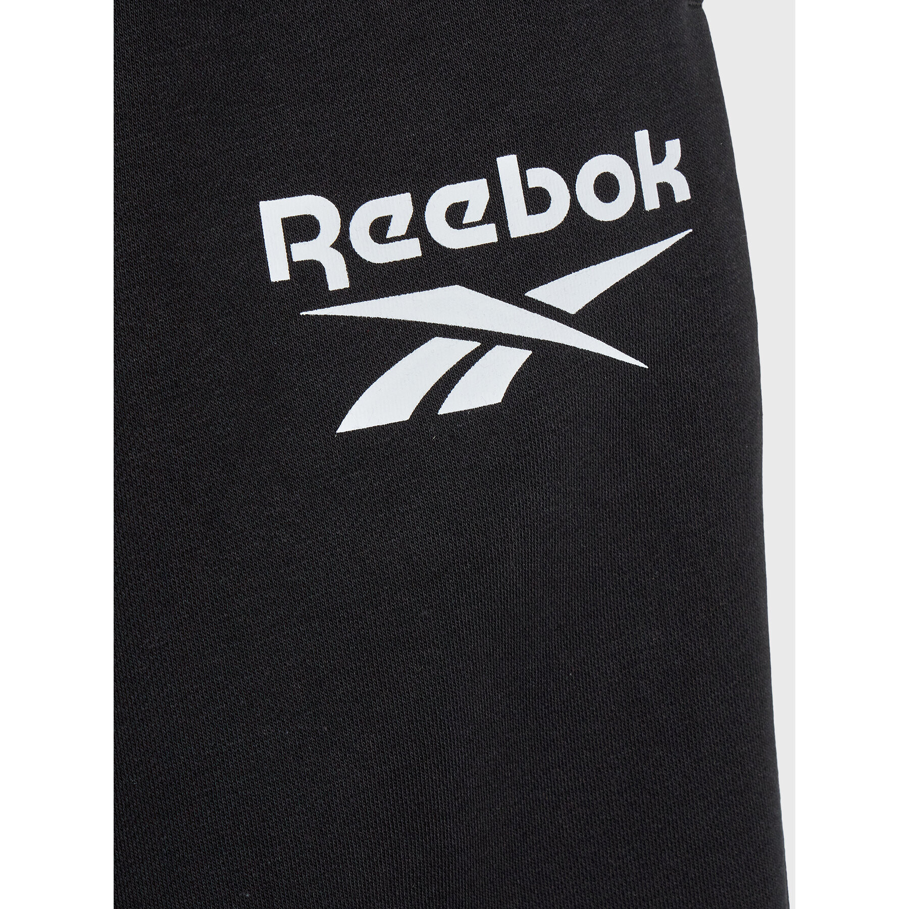 Reebok Teplákové kalhoty Identity Logo HN4370 Černá Regular Fit - Pepit.cz