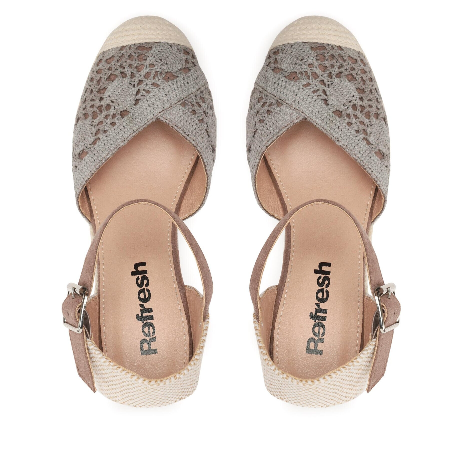 Refresh Espadrilky 170514 Šedá - Pepit.cz