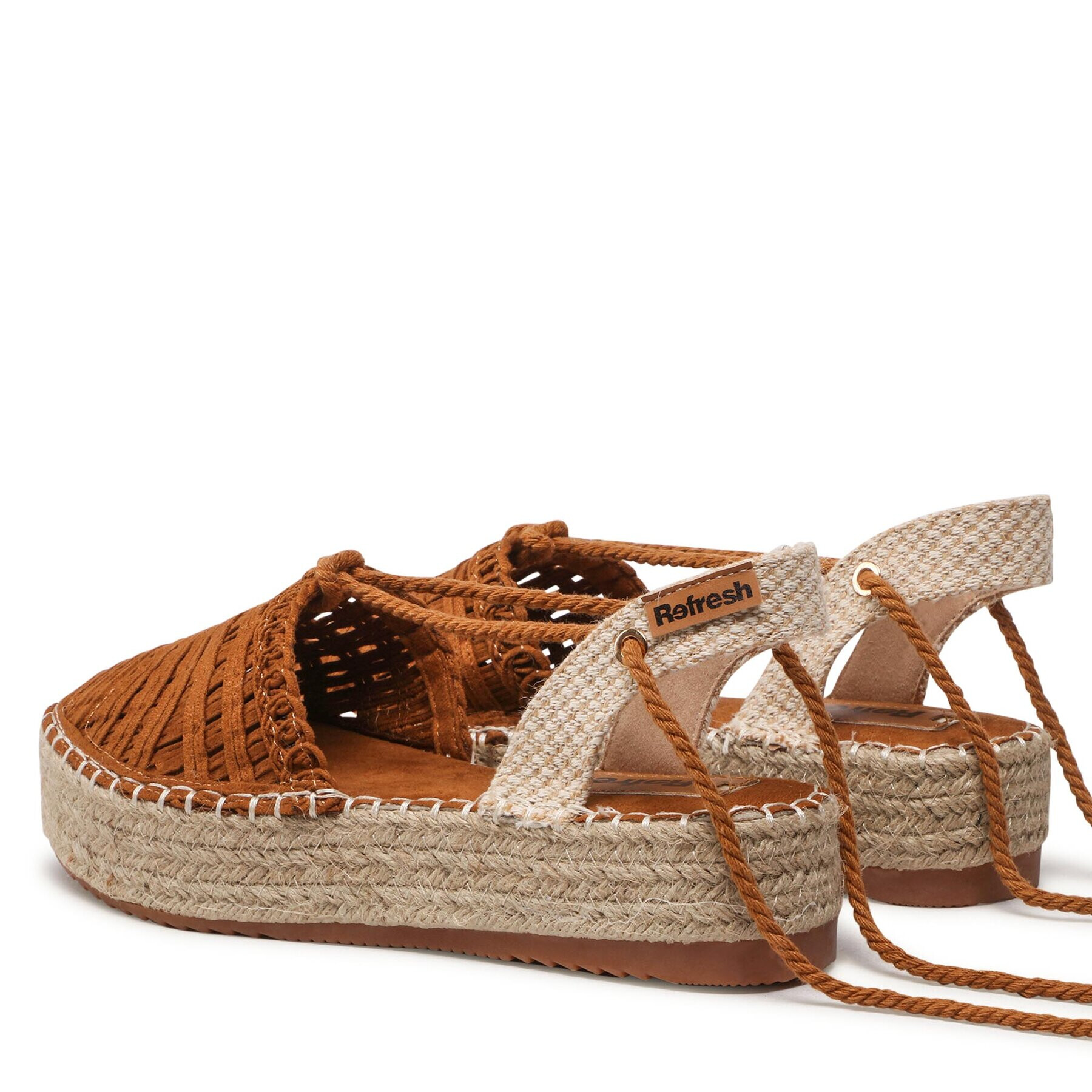 Refresh Espadrilky 170615 Hnědá - Pepit.cz