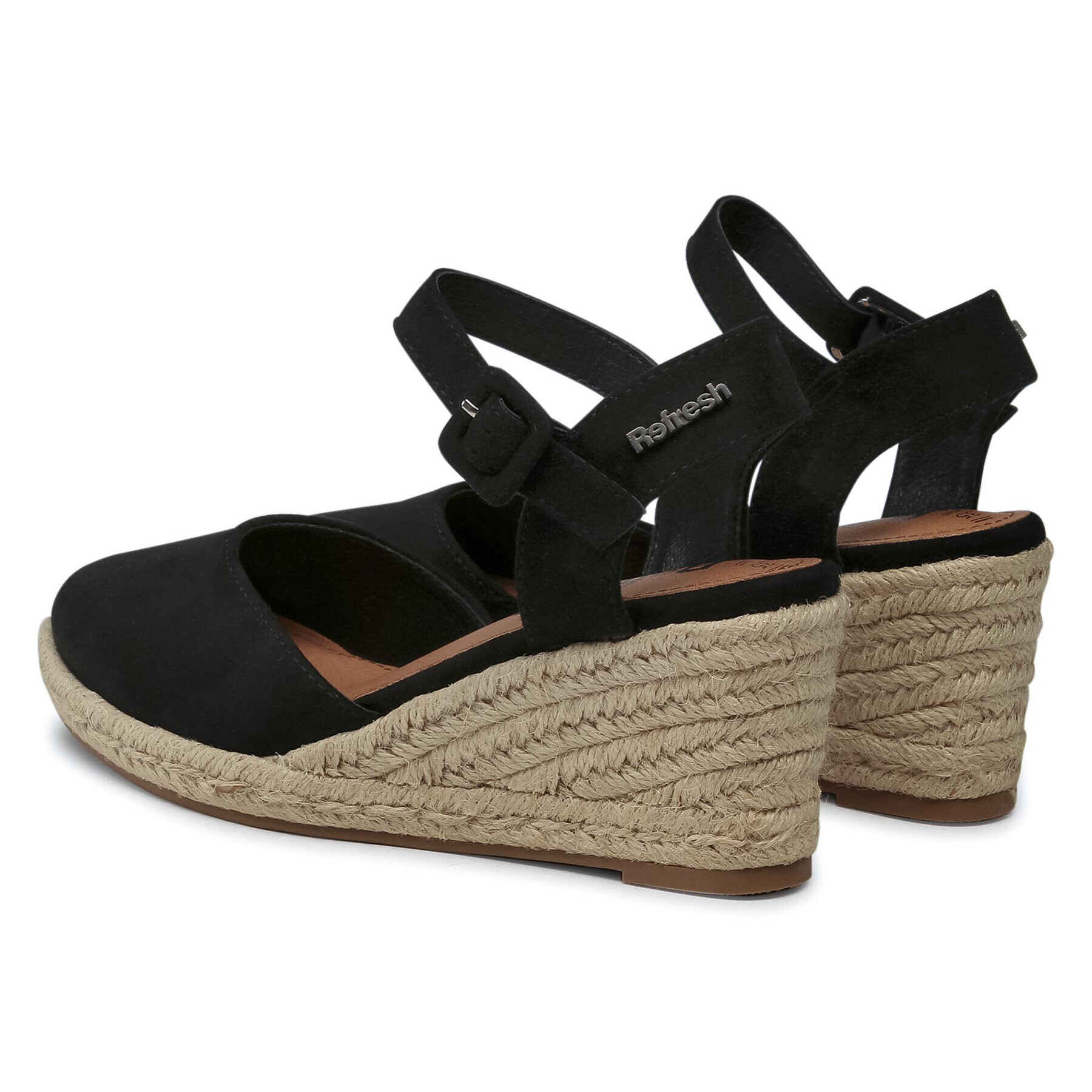 Refresh Espadrilky 72858 Černá - Pepit.cz