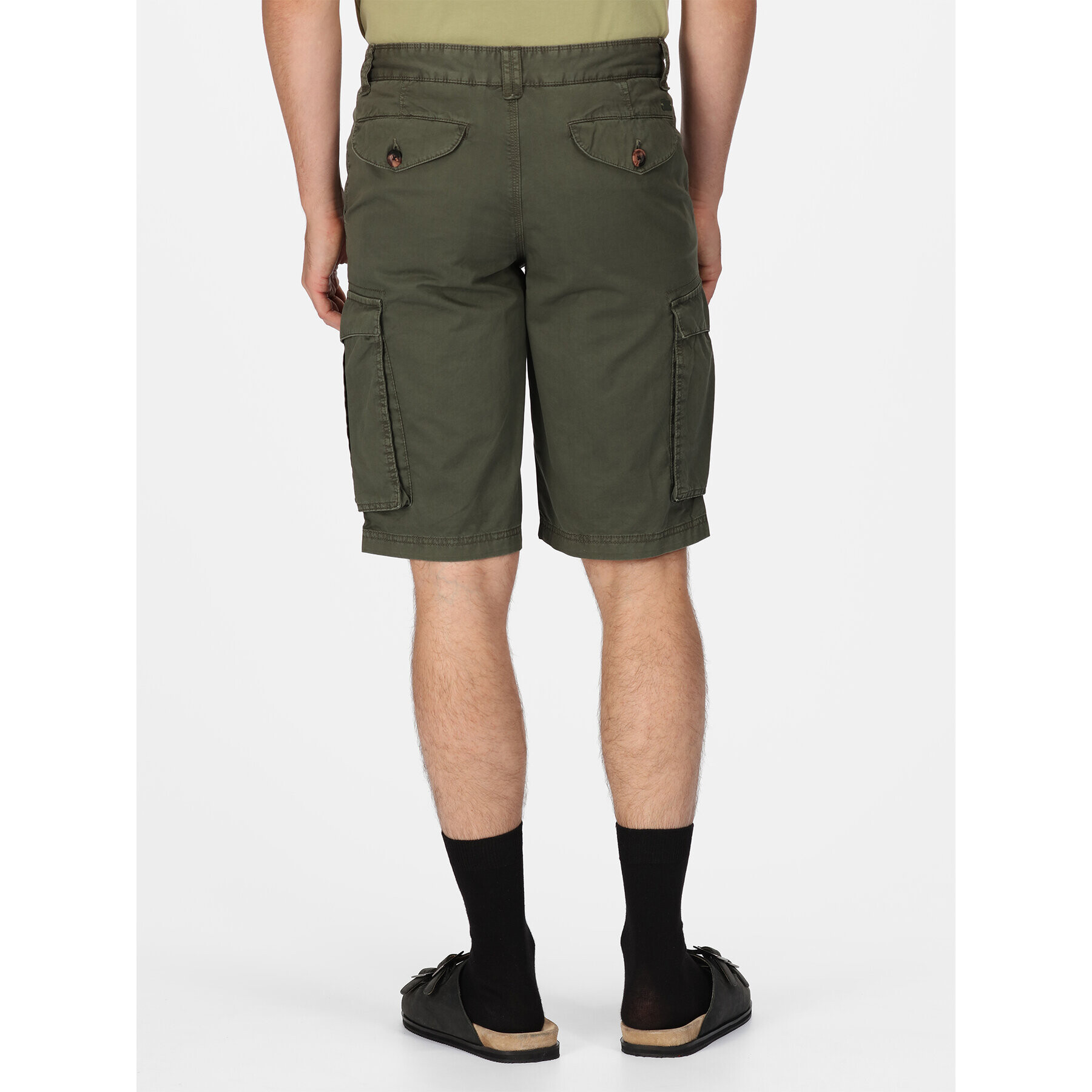 Regatta Šortky z materiálu Shorebay Short RMJ221 Khaki Regular Fit - Pepit.cz