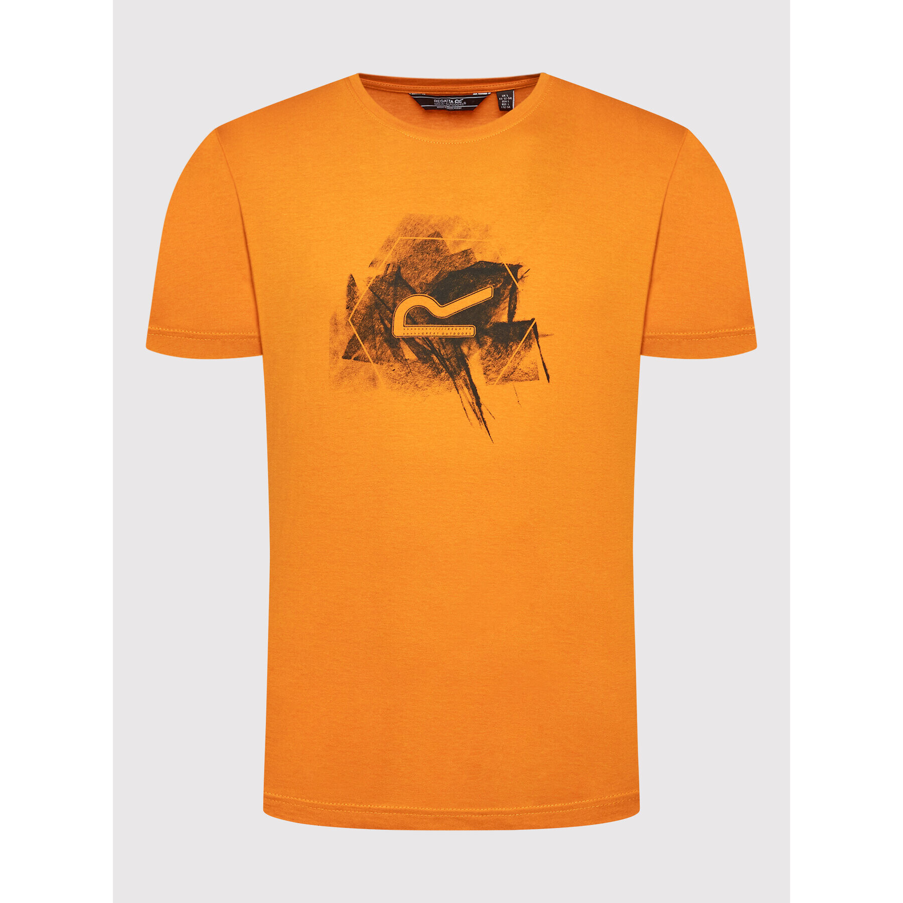 Regatta T-Shirt Breezed II RMT254 Oranžová Regular Fit - Pepit.cz