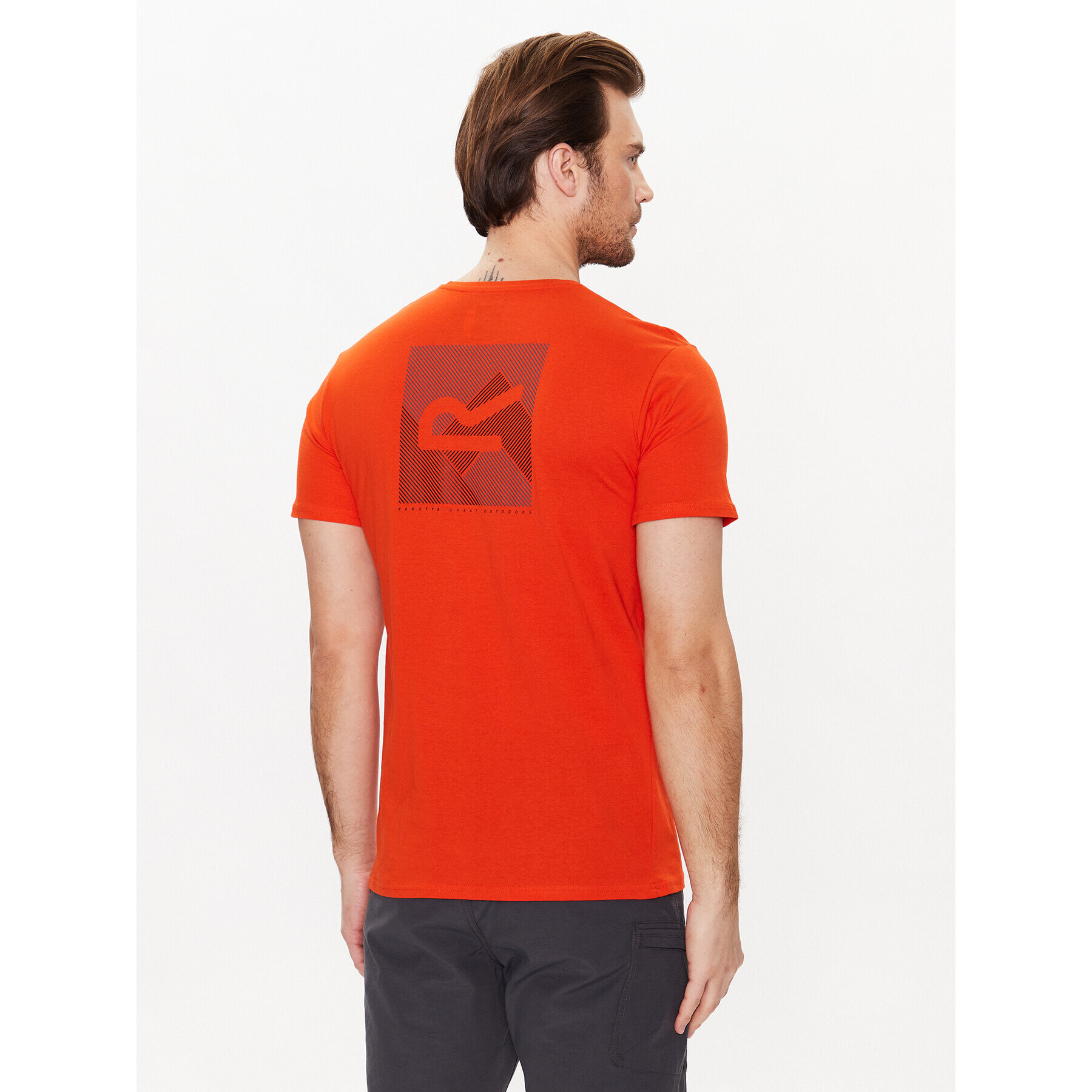 Regatta T-Shirt Breezed III RMT273 Oranžová Regular Fit - Pepit.cz