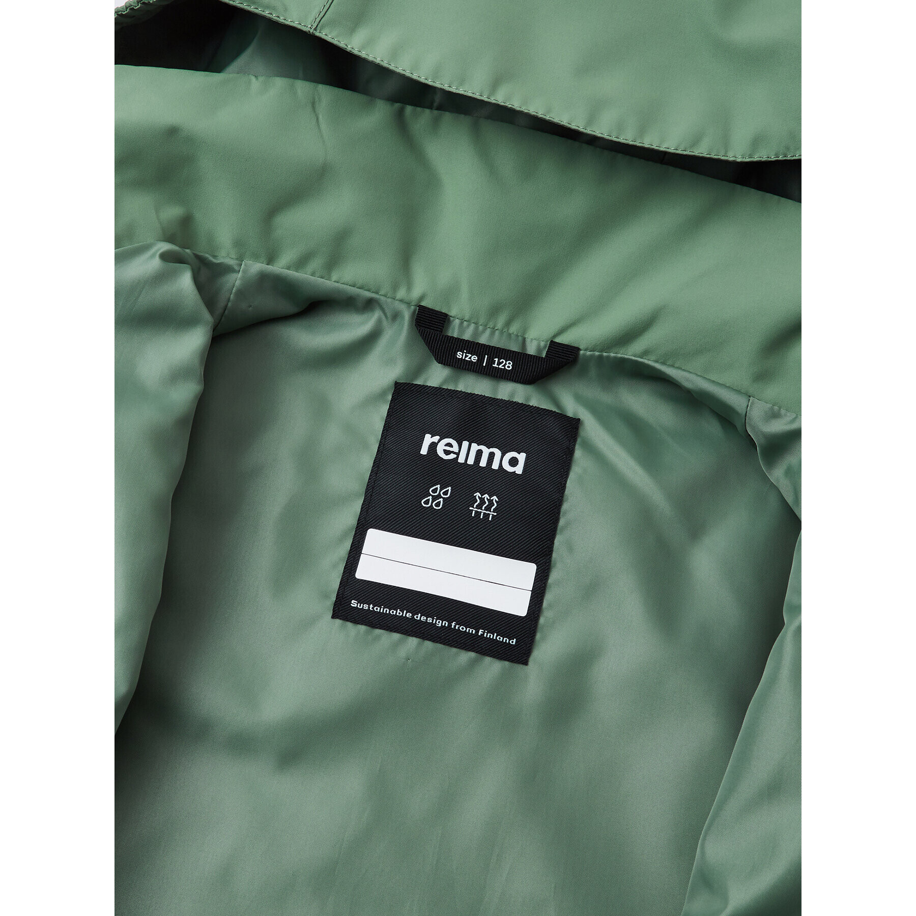 Reima Větrovka Kannus 5100159A Zelená Regular Fit - Pepit.cz