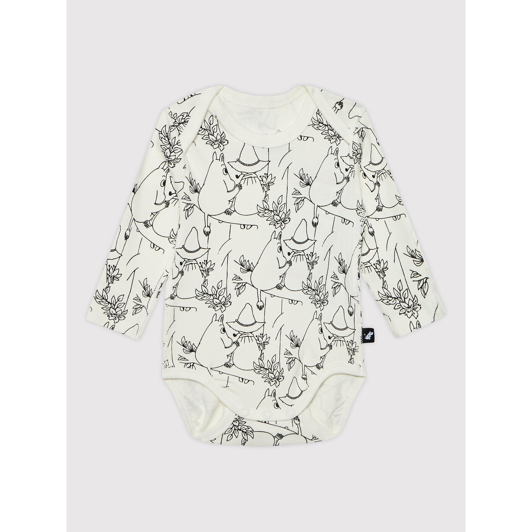 Reima Dětské body MOOMIN Snyggast 516570C Bílá - Pepit.cz