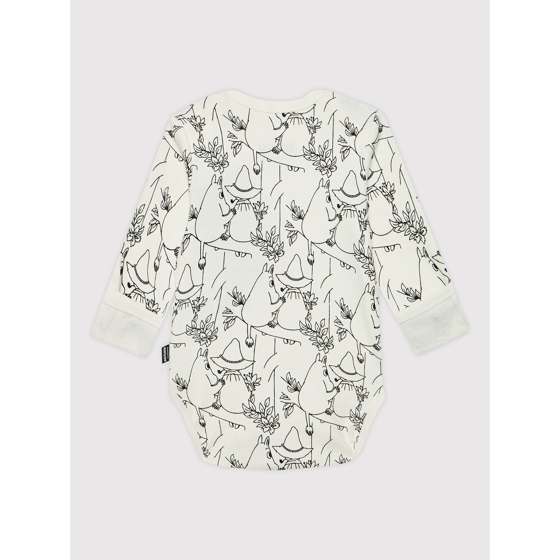 Reima Dětské body MOOMIN Snyggast 516570C Bílá - Pepit.cz