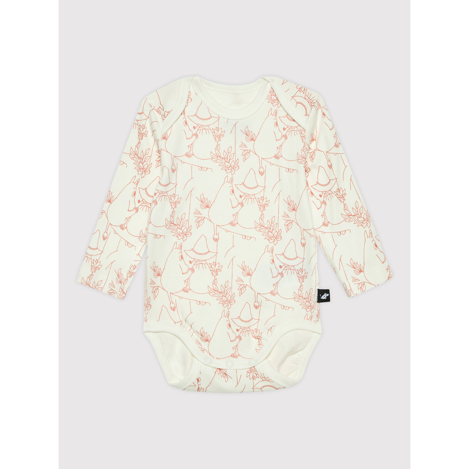 Reima Dětské body MOOMIN Snyggast 516570C Bílá - Pepit.cz