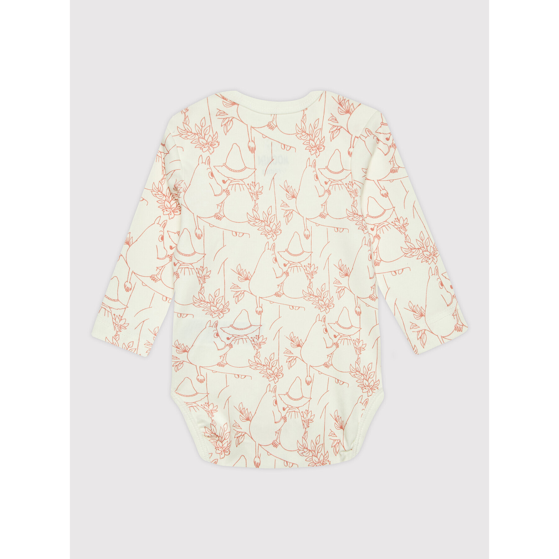 Reima Dětské body MOOMIN Snyggast 516570C Bílá - Pepit.cz