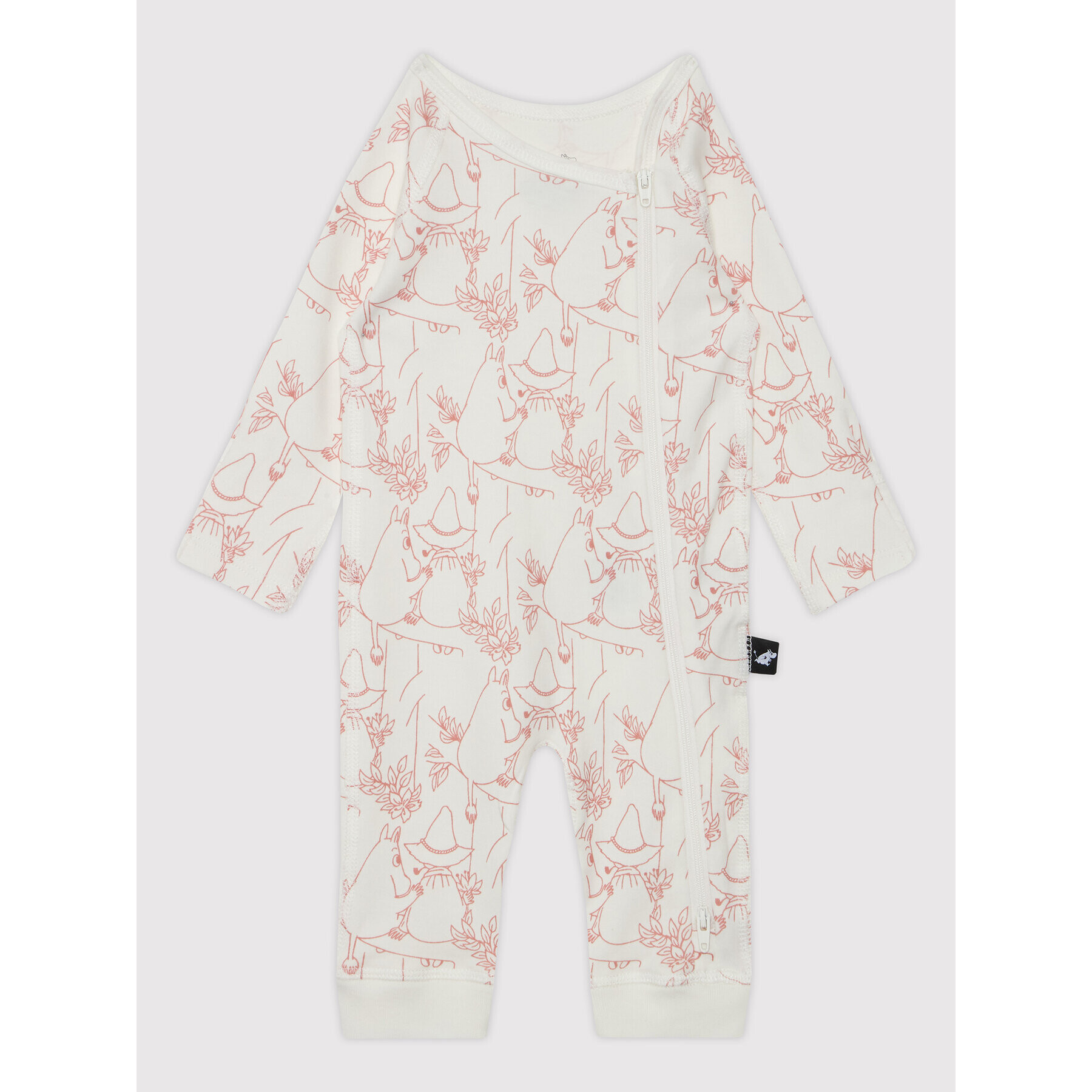 Reima Kojenecké dupačky Moomin Trygg 516571C Bílá Regular Fit - Pepit.cz