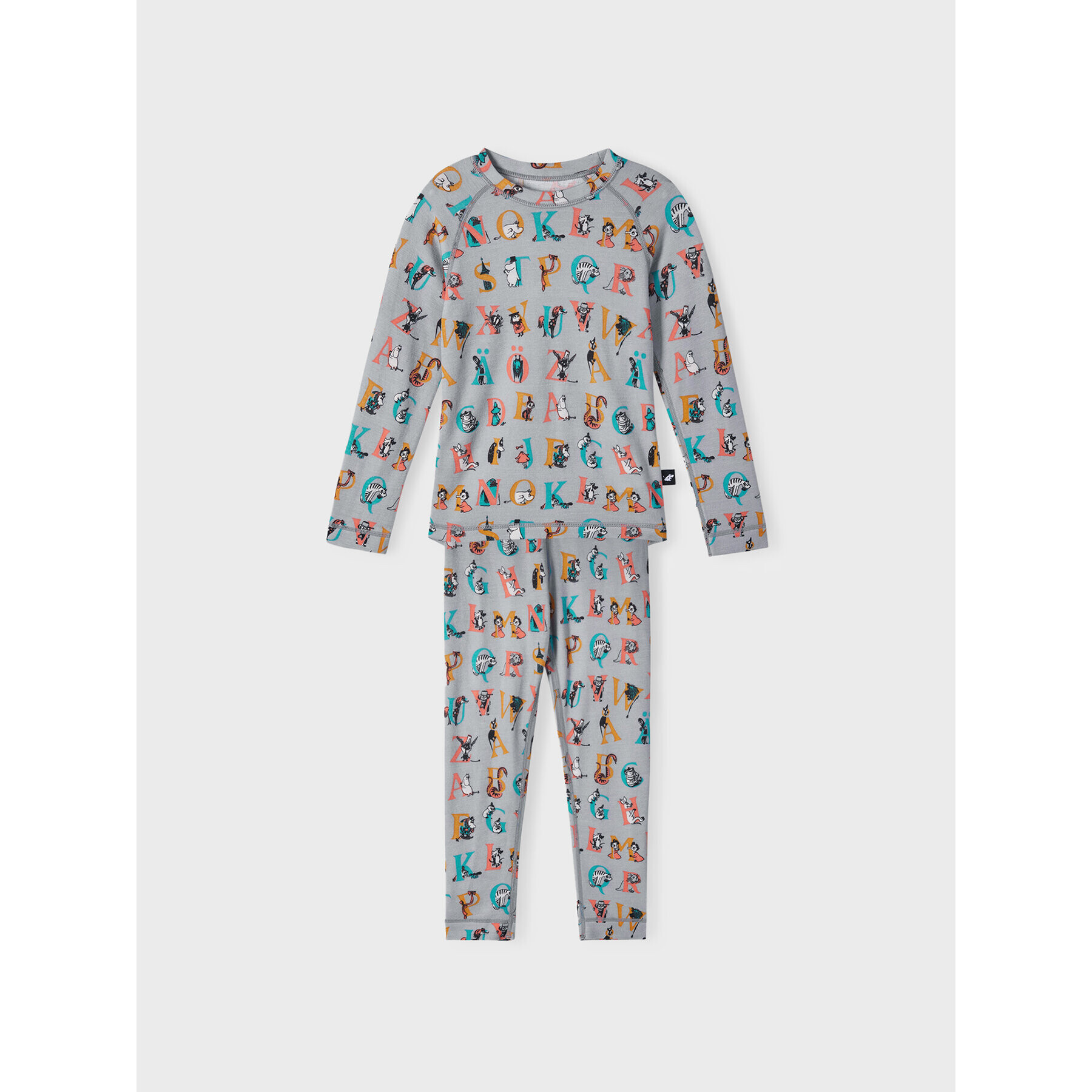 Reima Komplet termoaktivního prádla MOOMIN Trivsam 5200021A Šedá Slim Fit - Pepit.cz