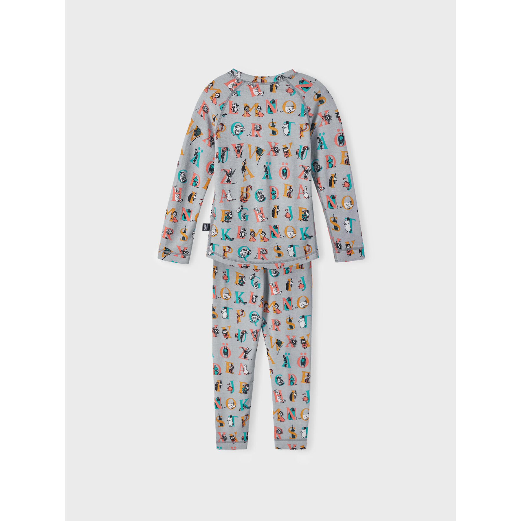 Reima Komplet termoaktivního prádla MOOMIN Trivsam 5200021A Šedá Slim Fit - Pepit.cz