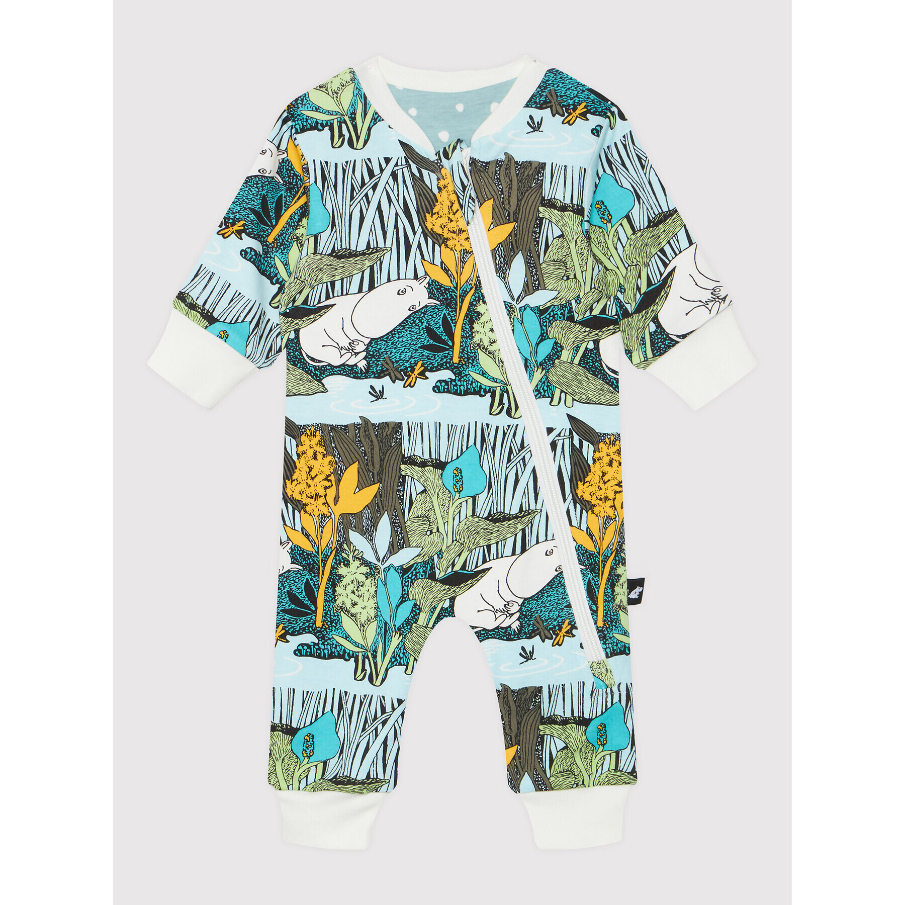 Reima Romper MOOMIN Sovare 516572C Zelená Regular Fit - Pepit.cz